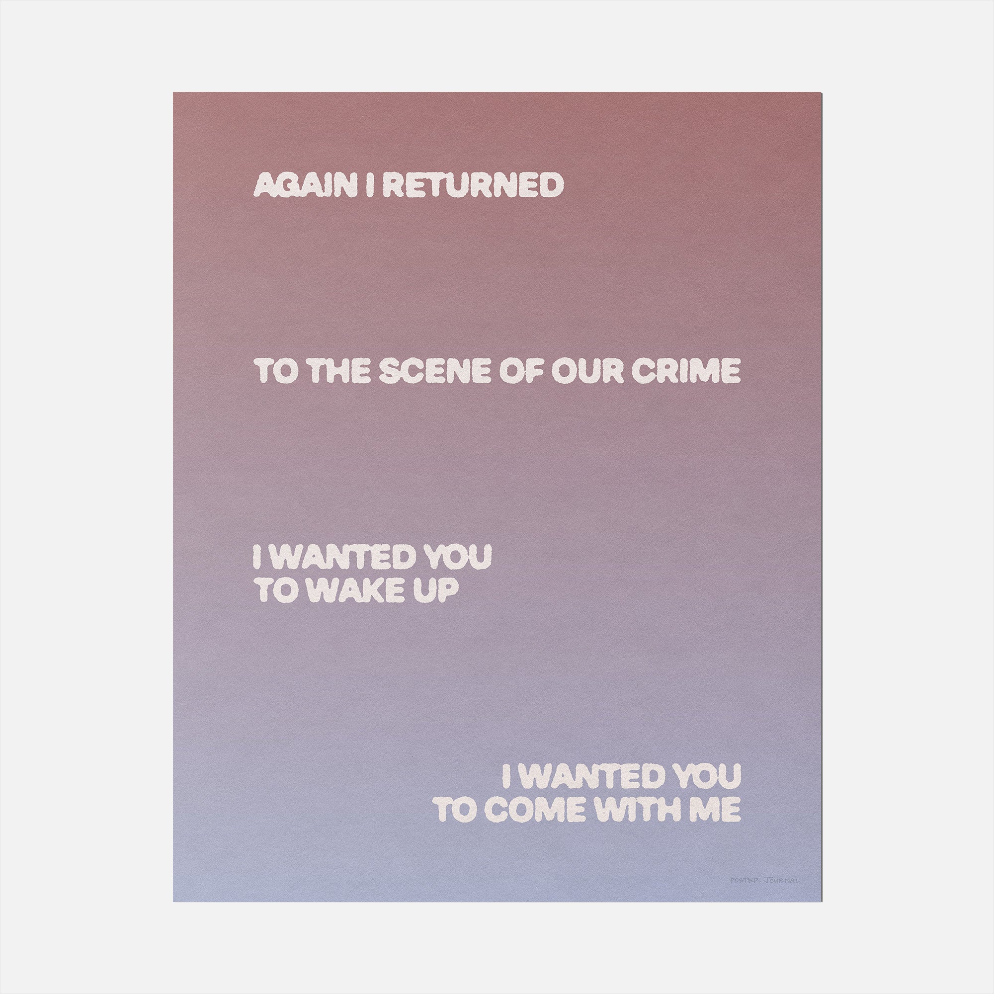 RETURNED PRINT