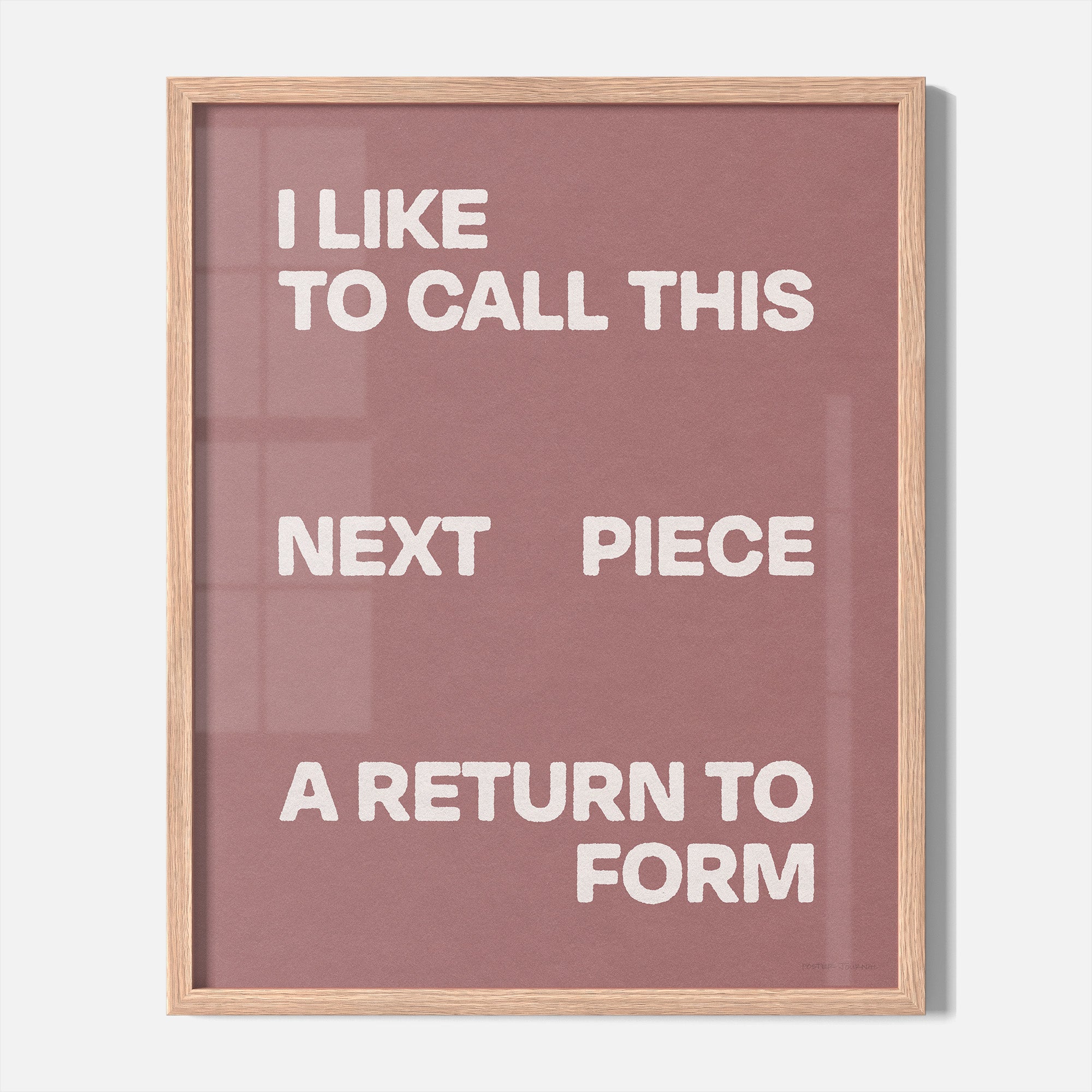 RETURN PRINT