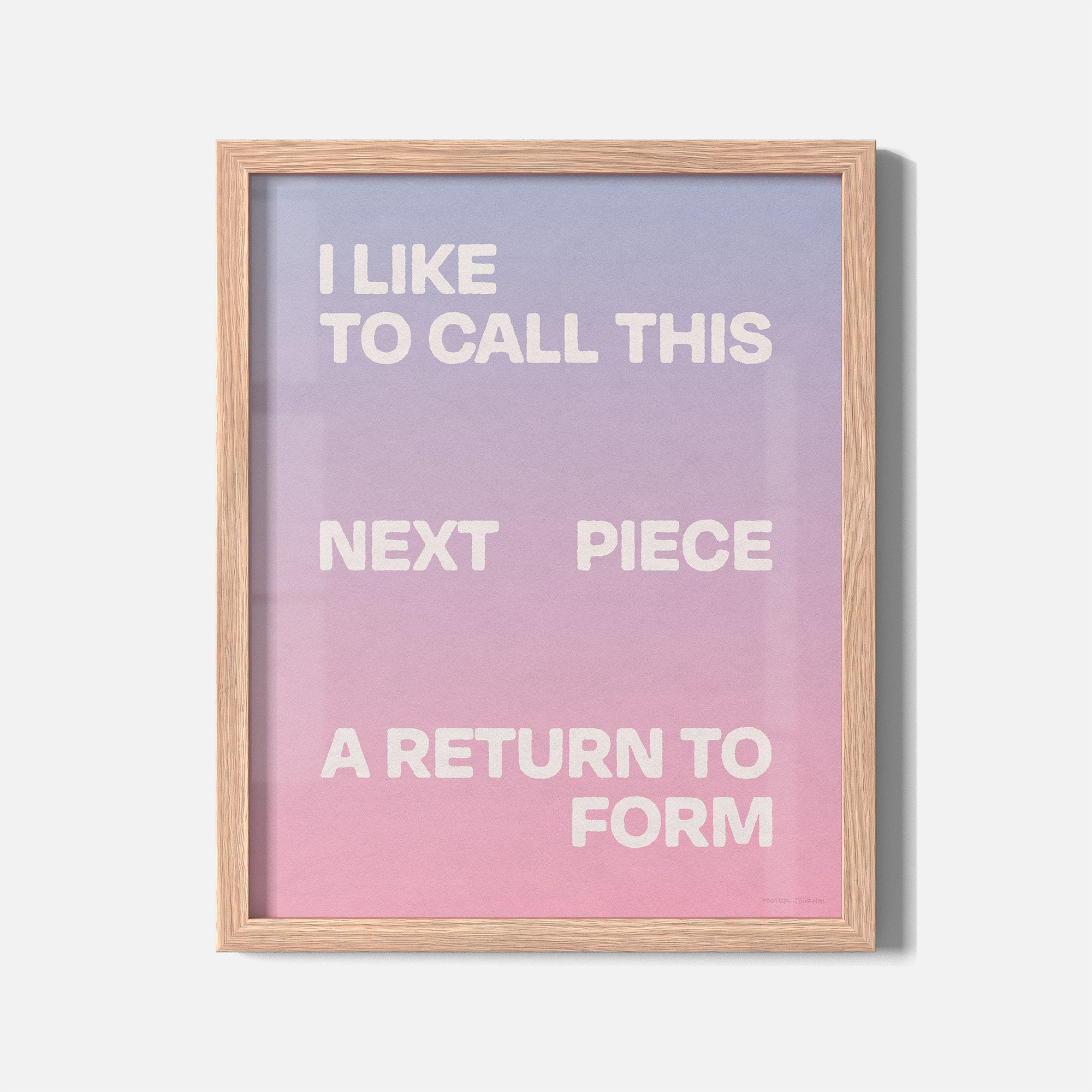 RETURN PRINT