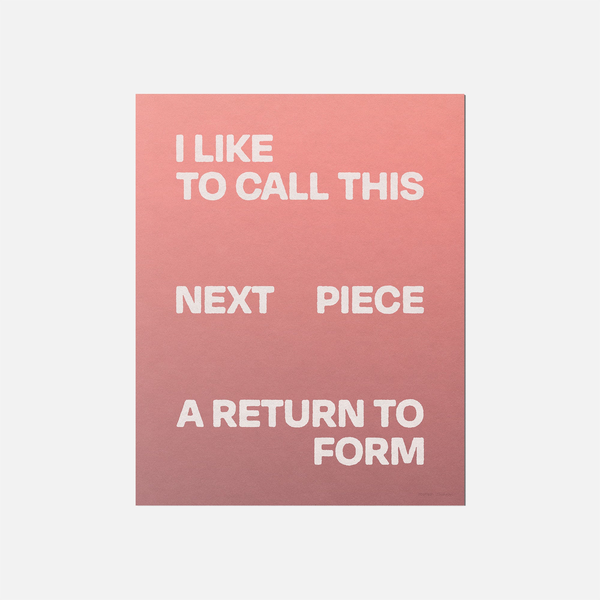 RETURN PRINT