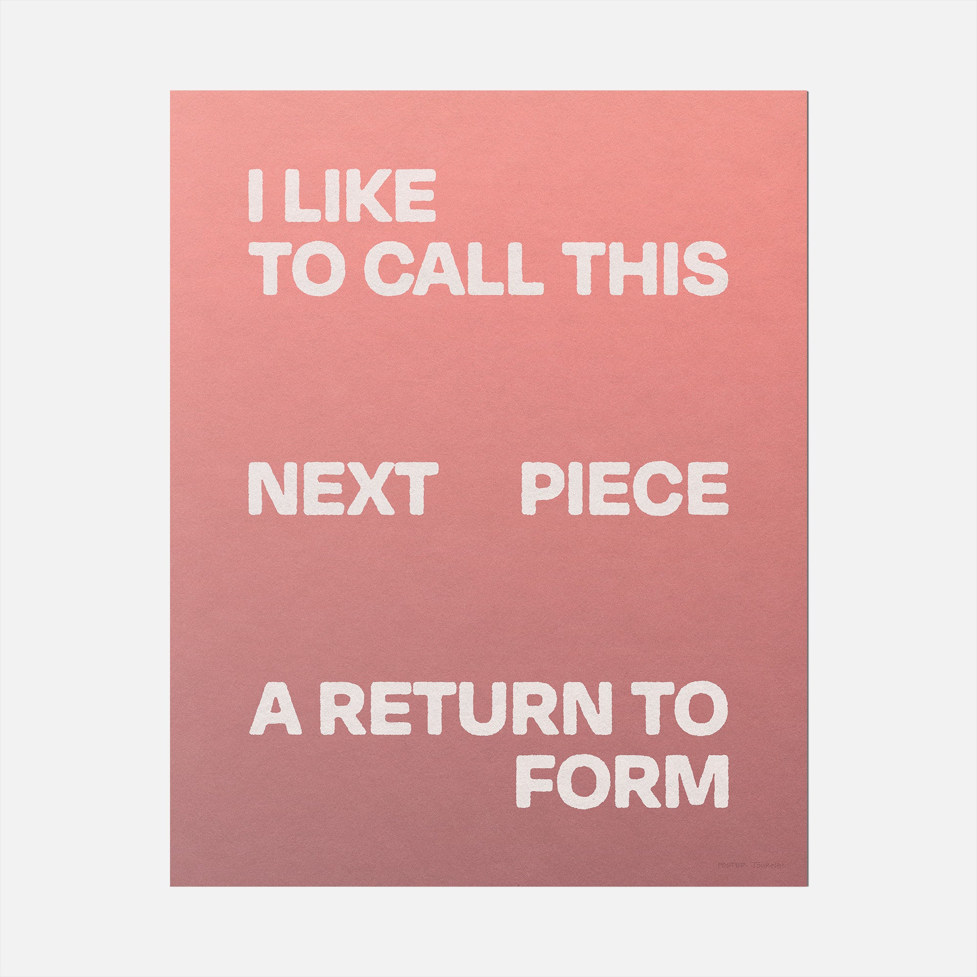 RETURN PRINT