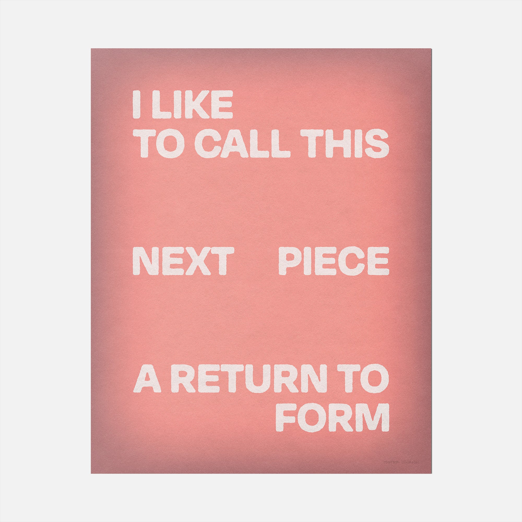 RETURN PRINT