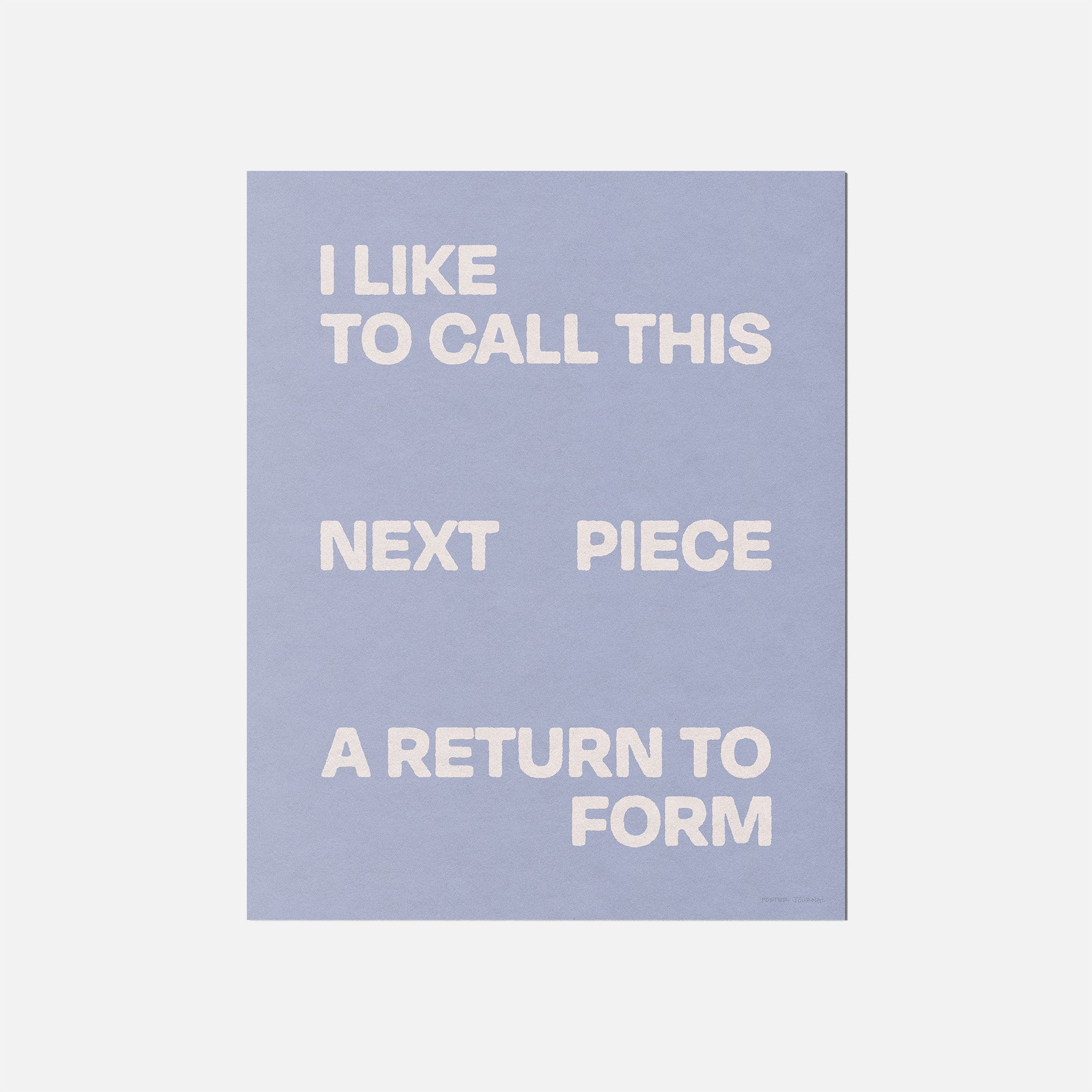 RETURN PRINT