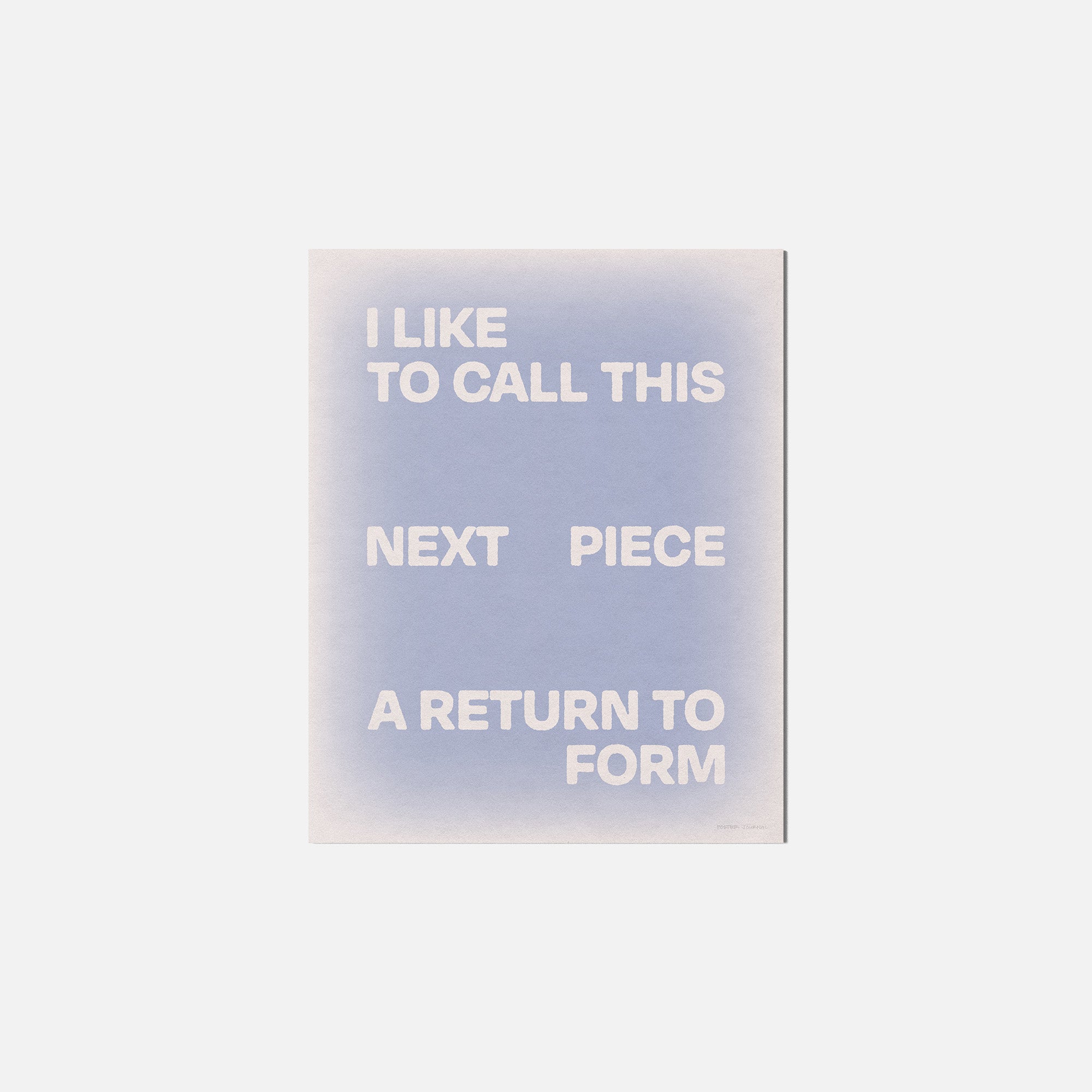 RETURN PRINT