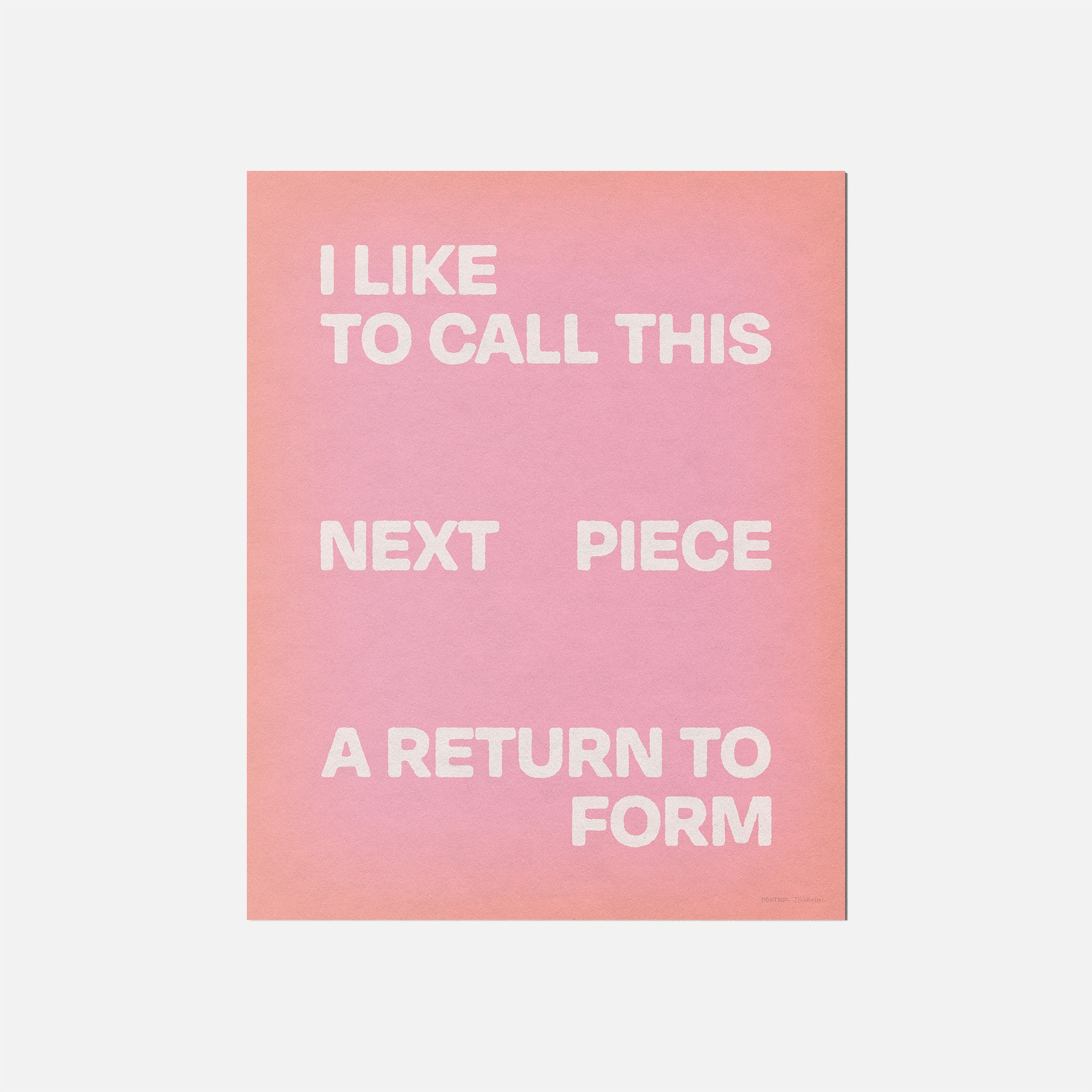 RETURN PRINT
