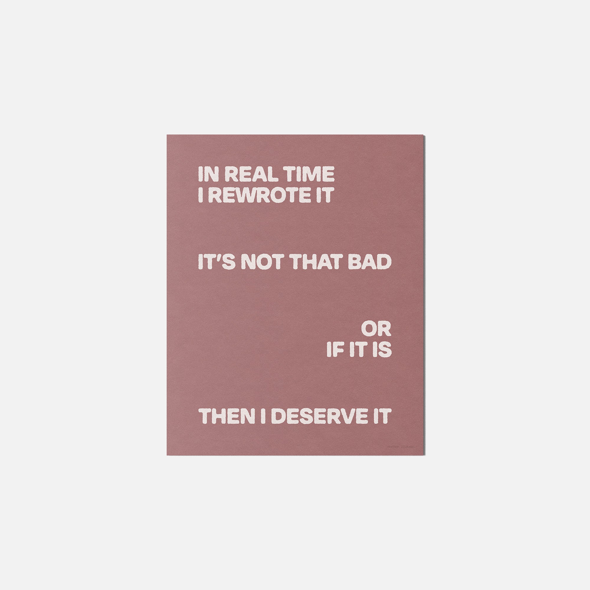REWROTE PRINT