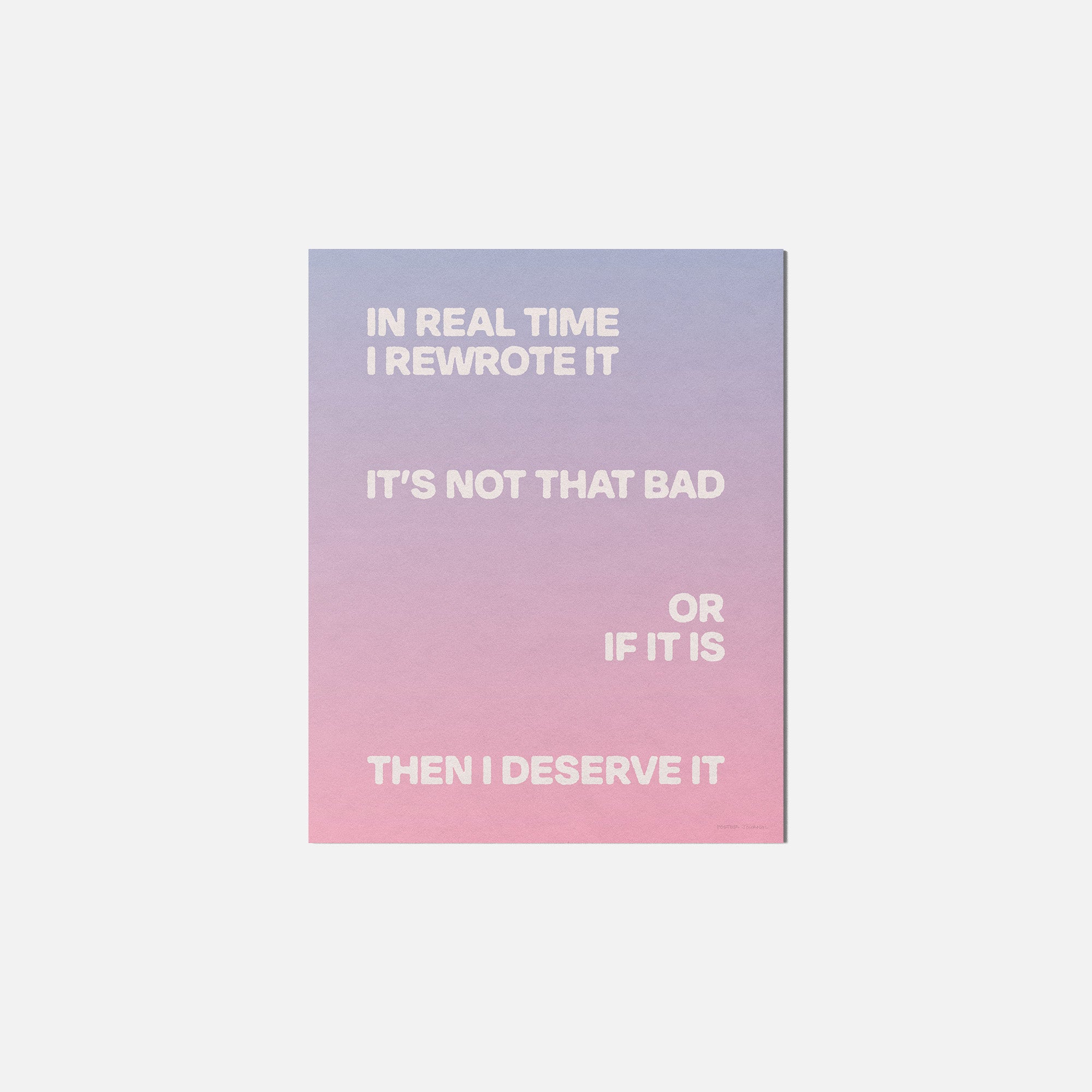 REWROTE PRINT