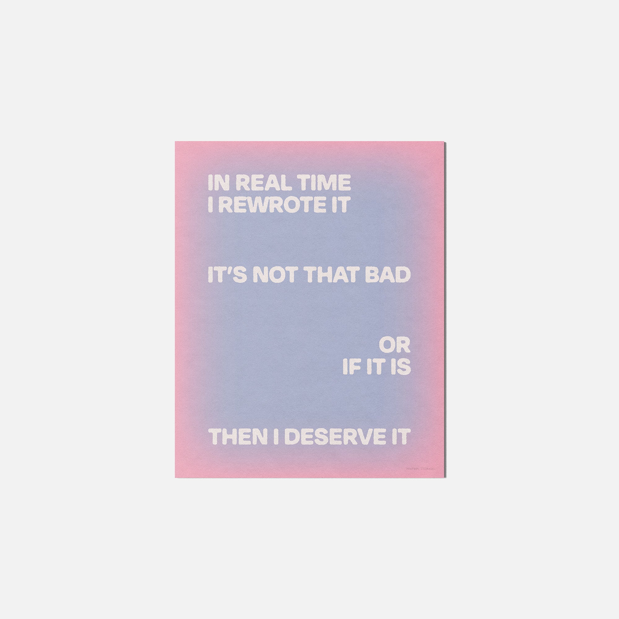REWROTE PRINT