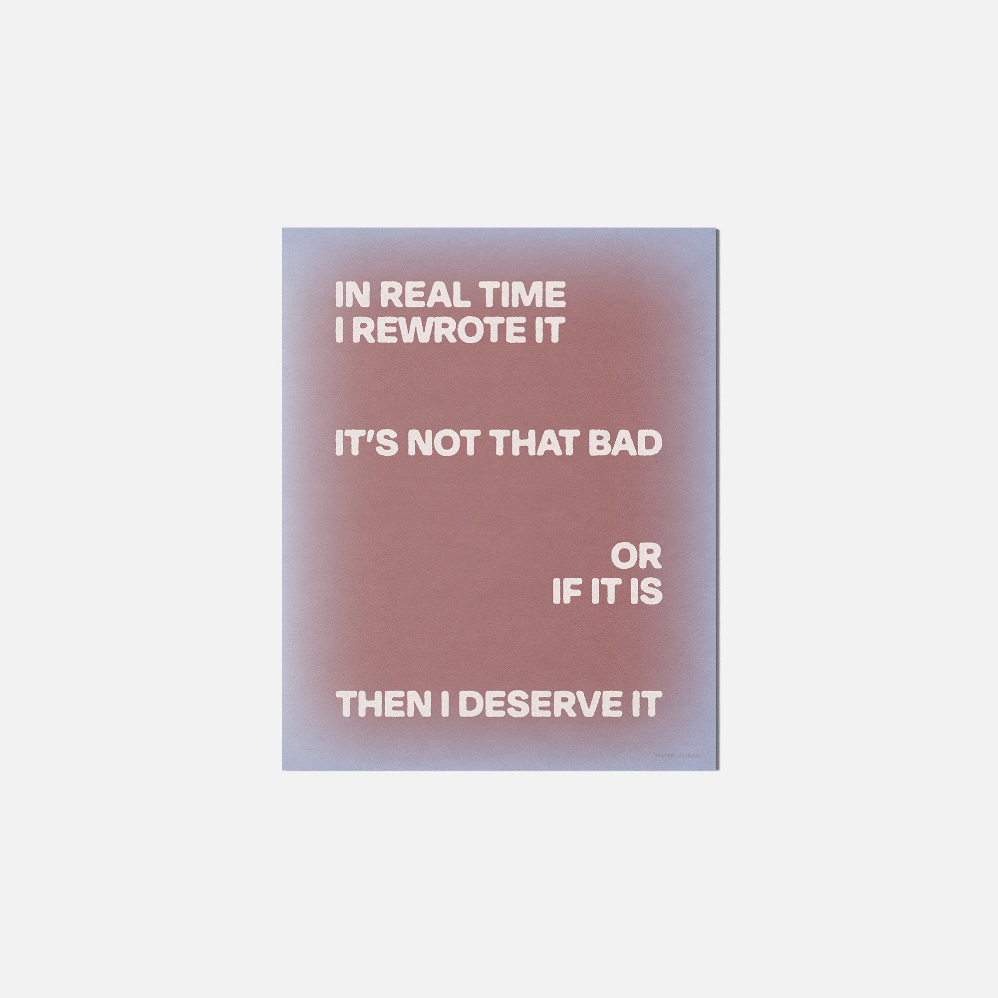 REWROTE PRINT