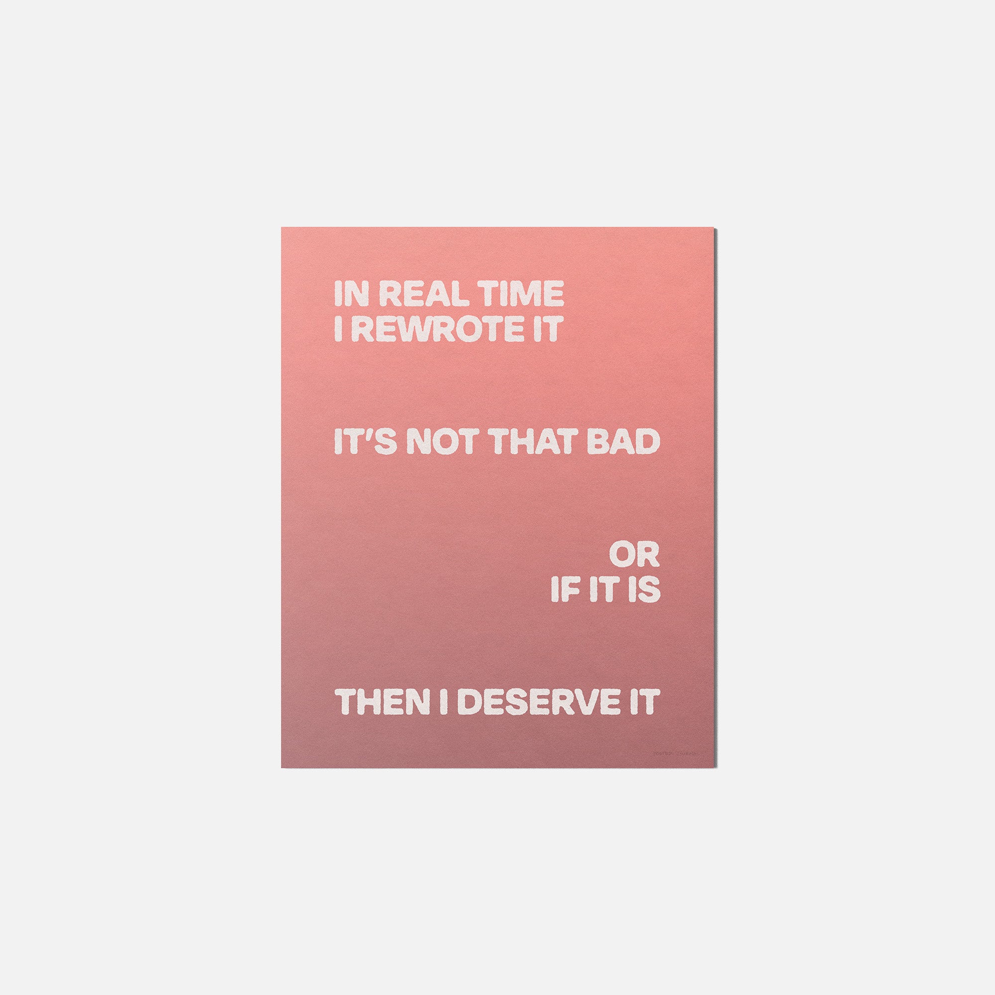 REWROTE PRINT