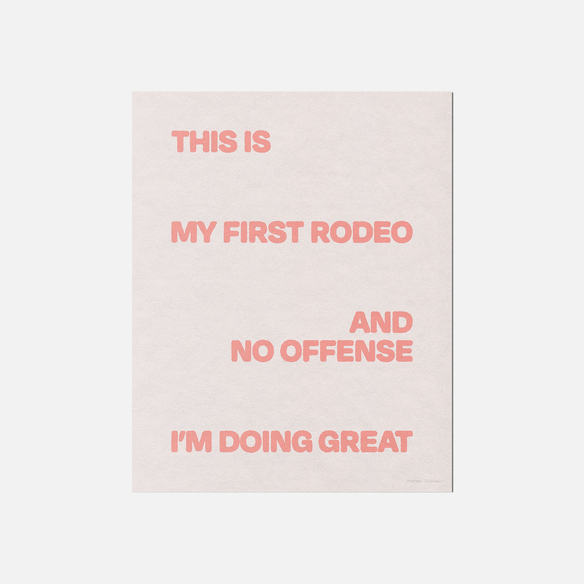 RODEO PRINT