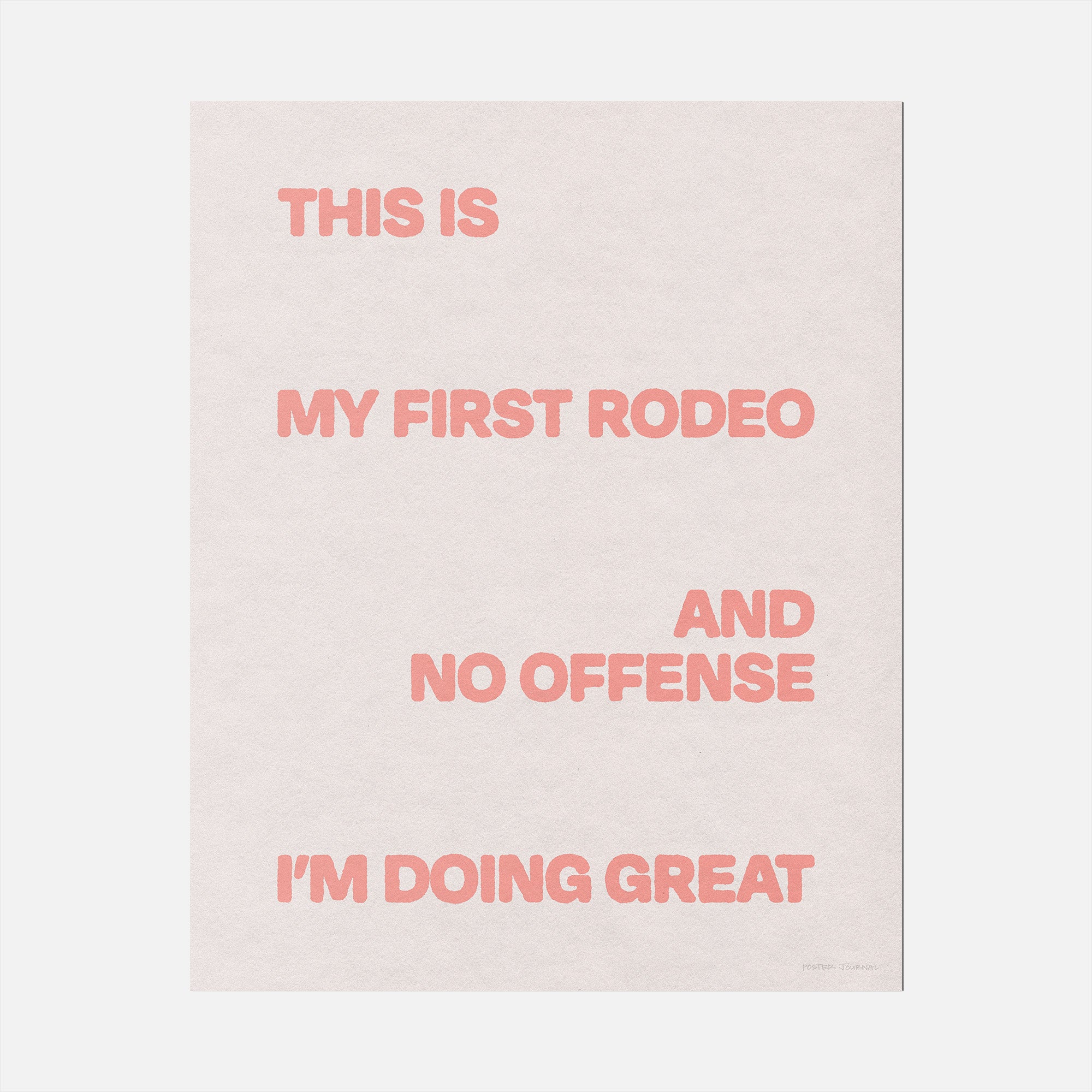 RODEO PRINT