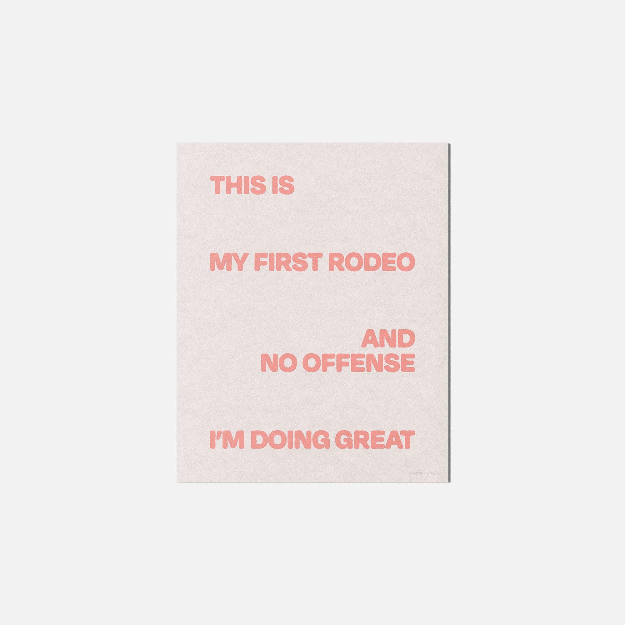 RODEO PRINT