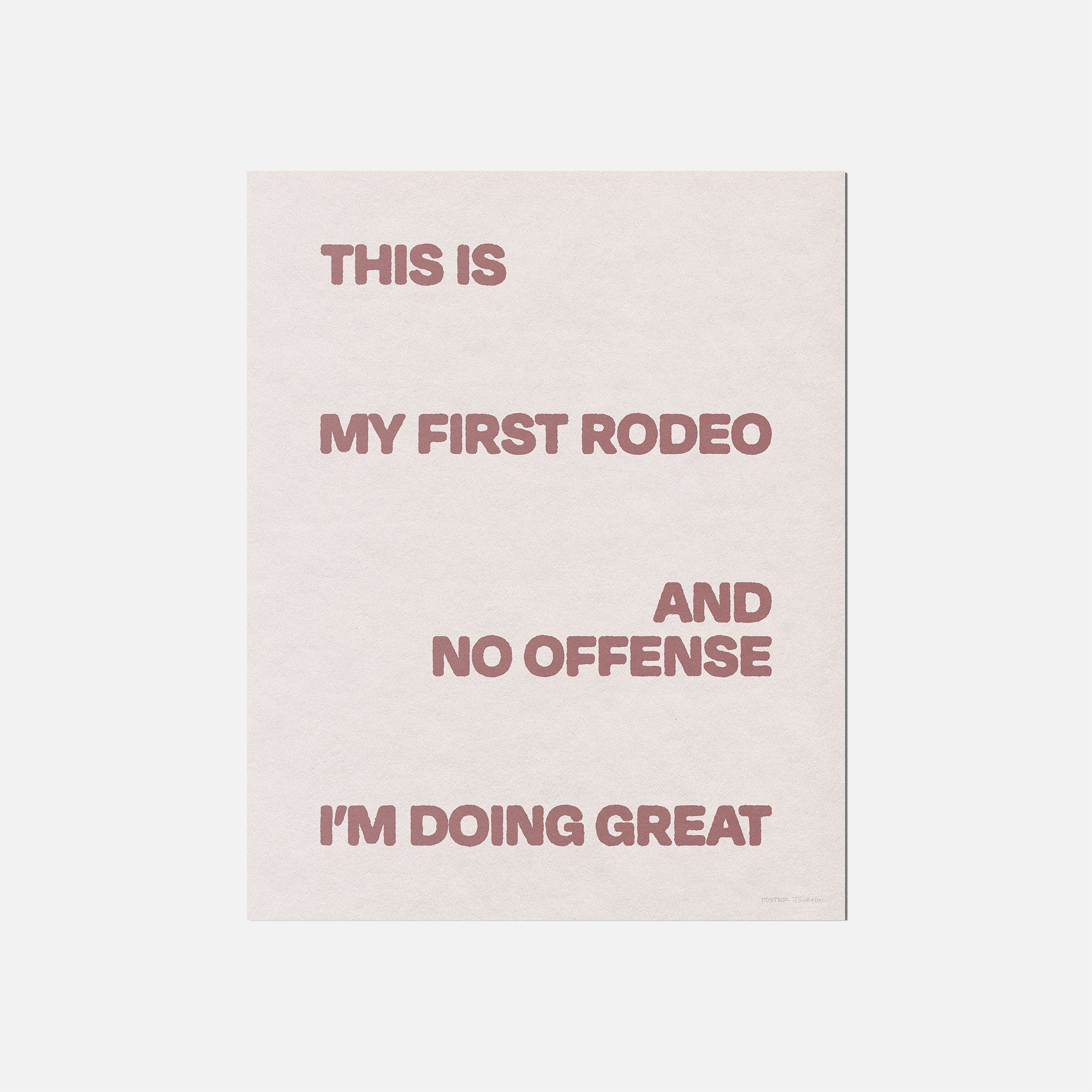 RODEO PRINT