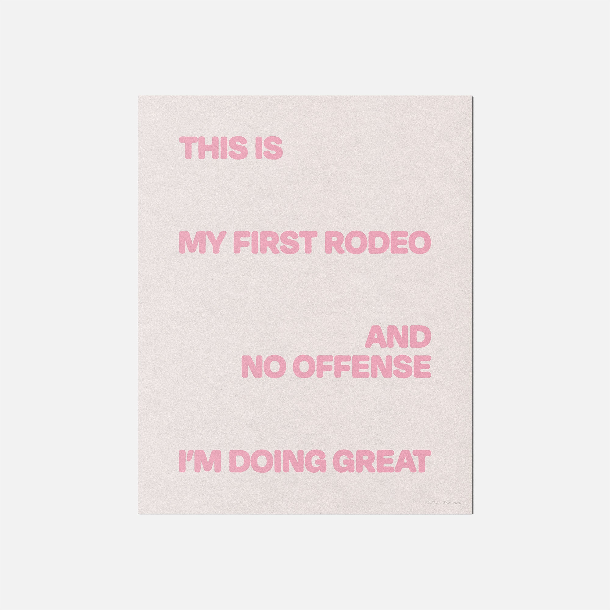 RODEO PRINT