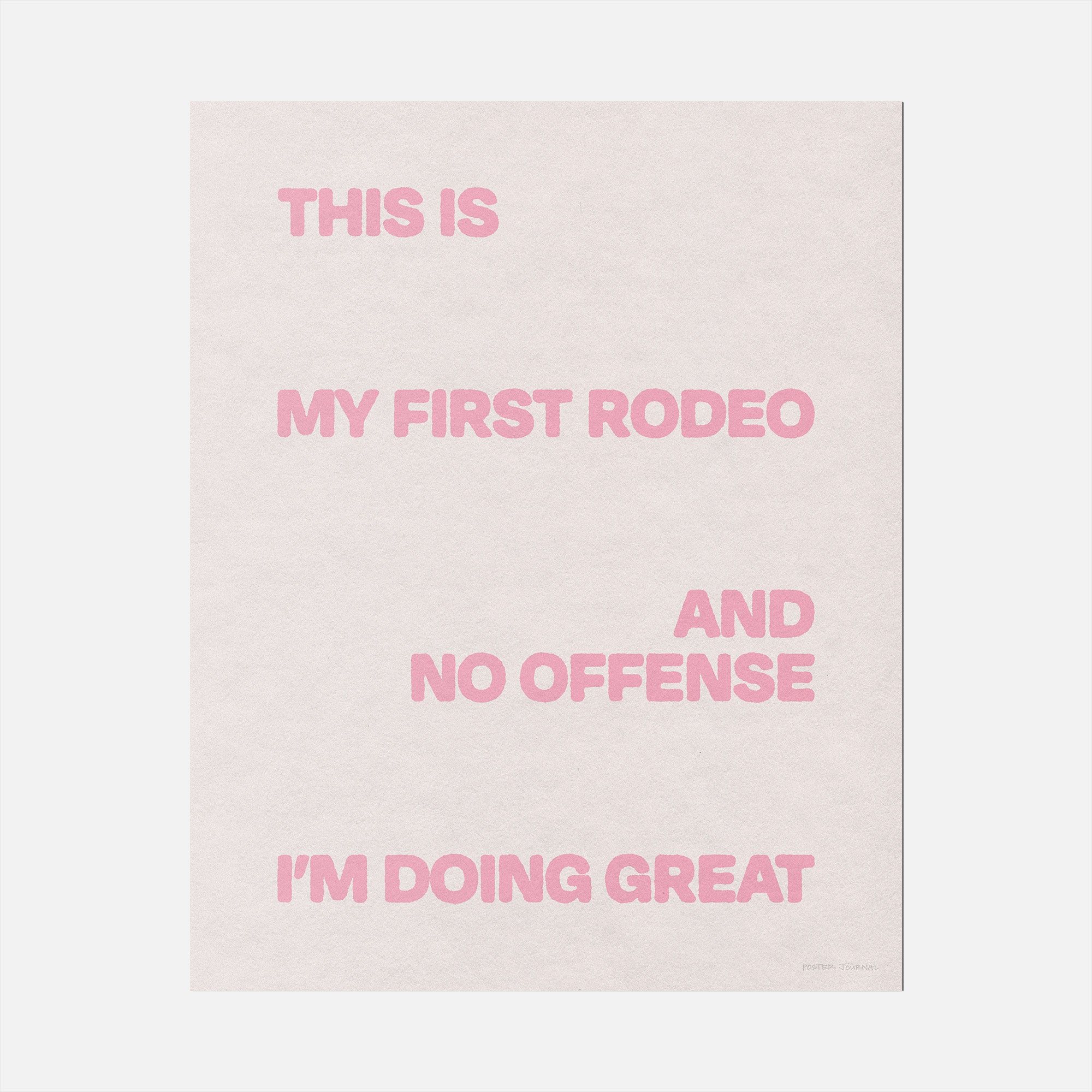 RODEO PRINT