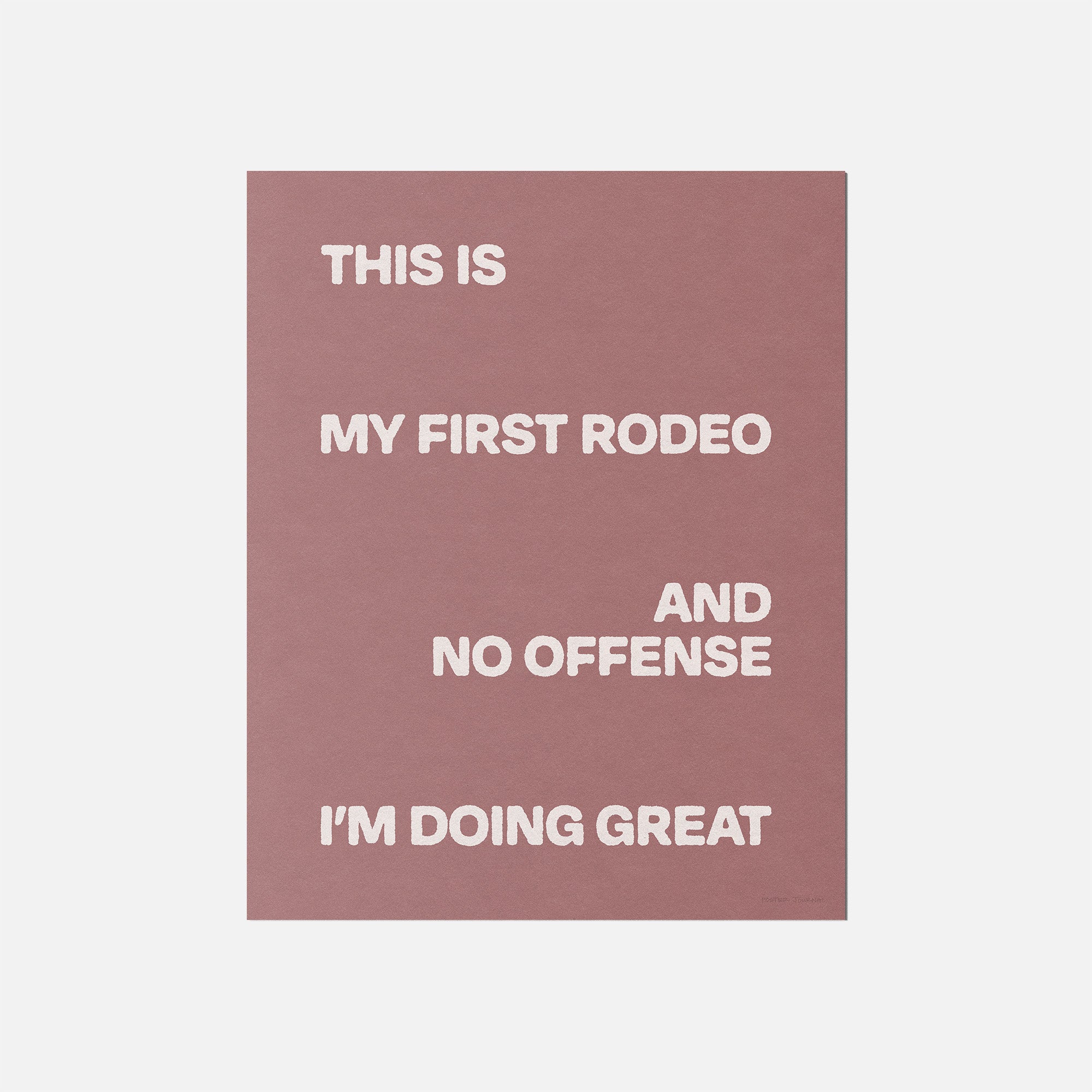 RODEO PRINT