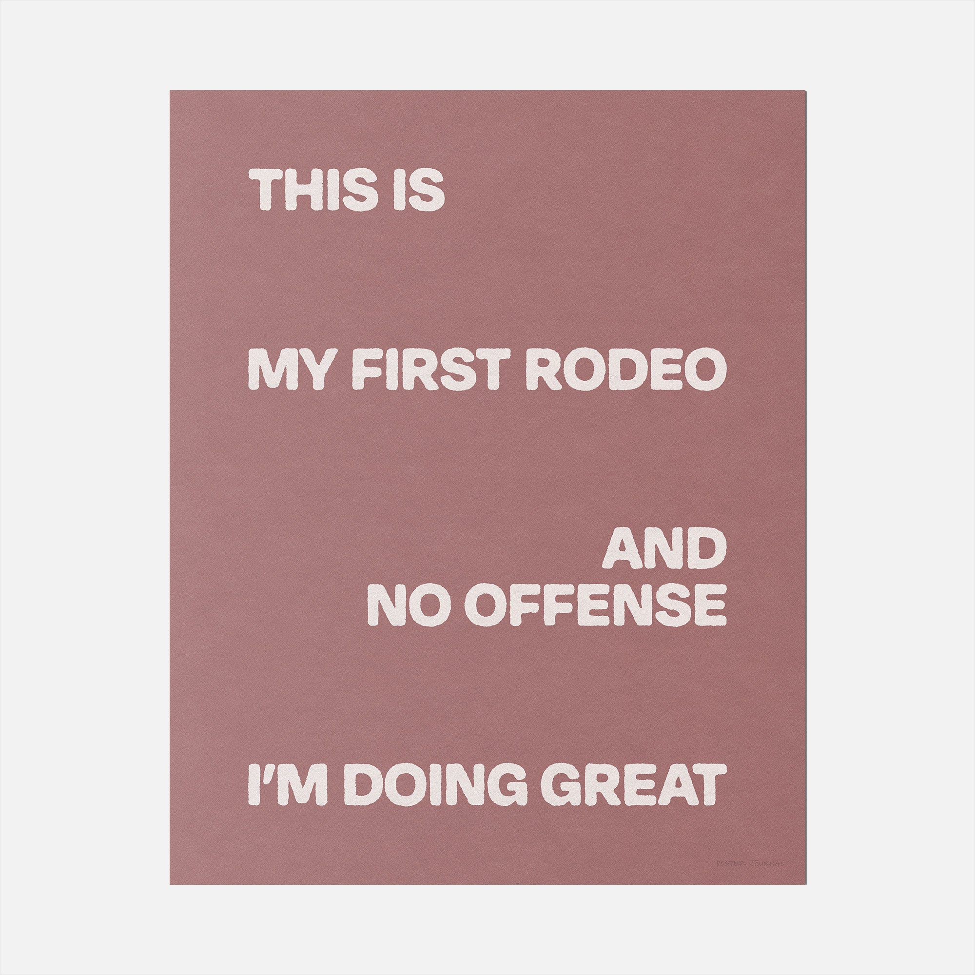 RODEO PRINT