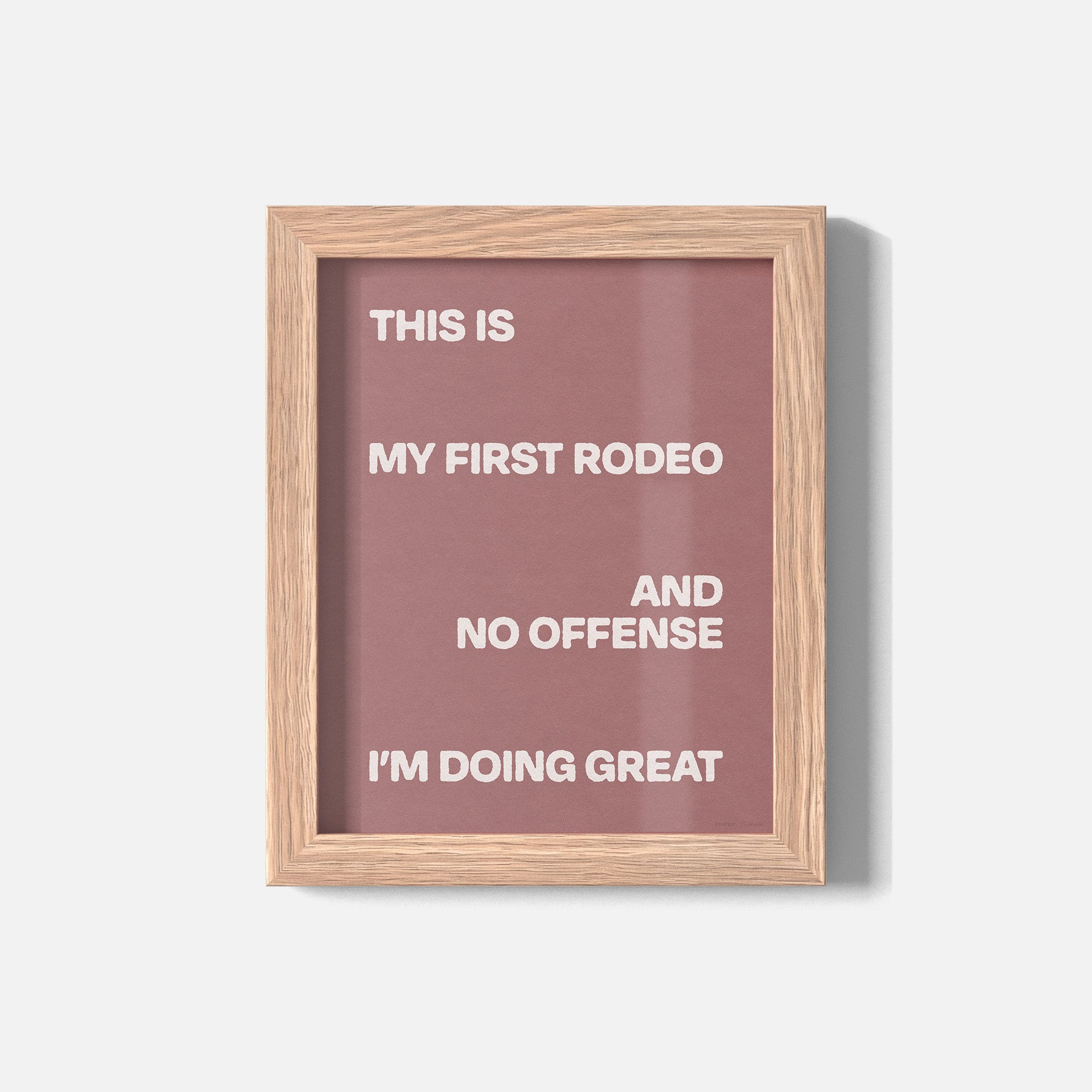 RODEO PRINT