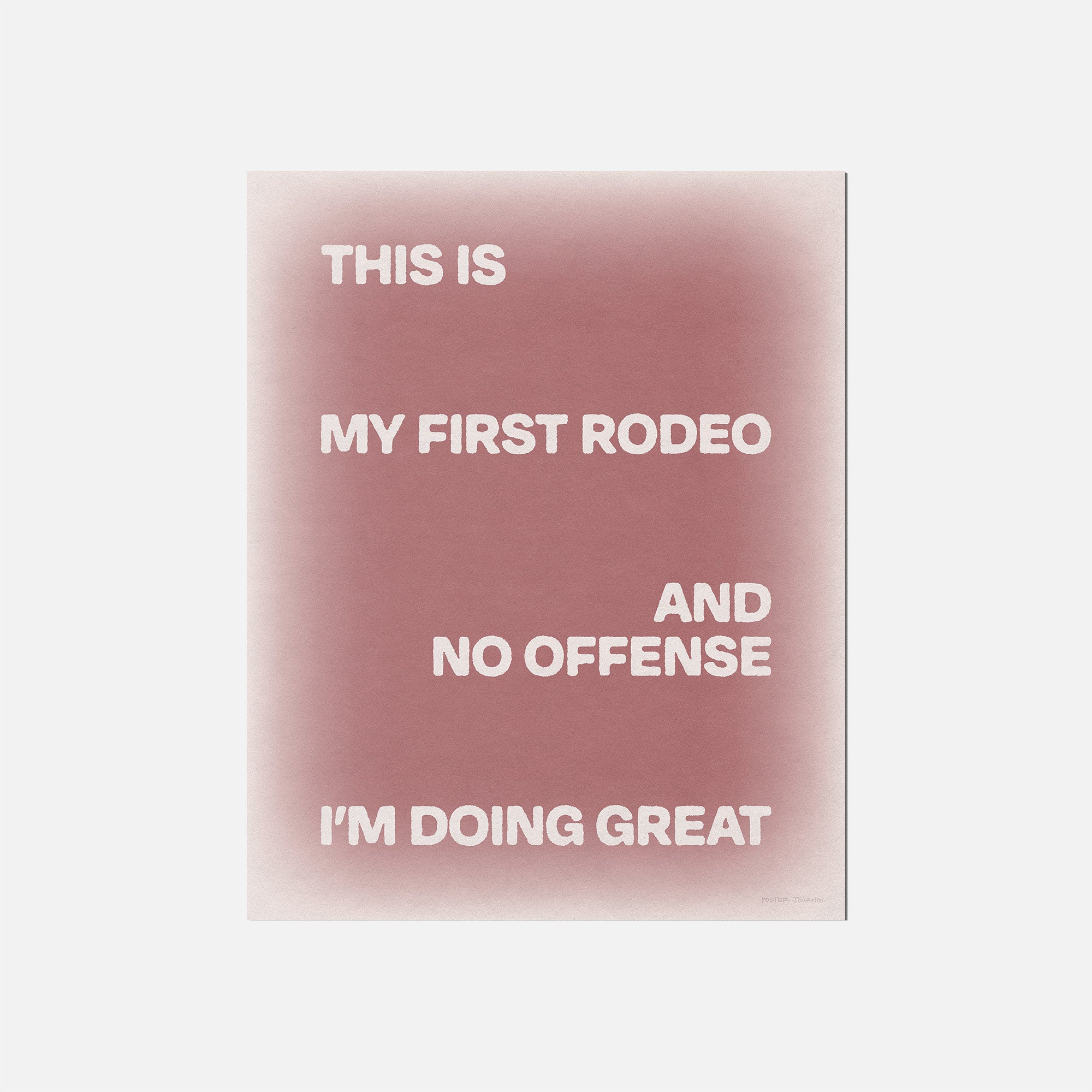 RODEO PRINT