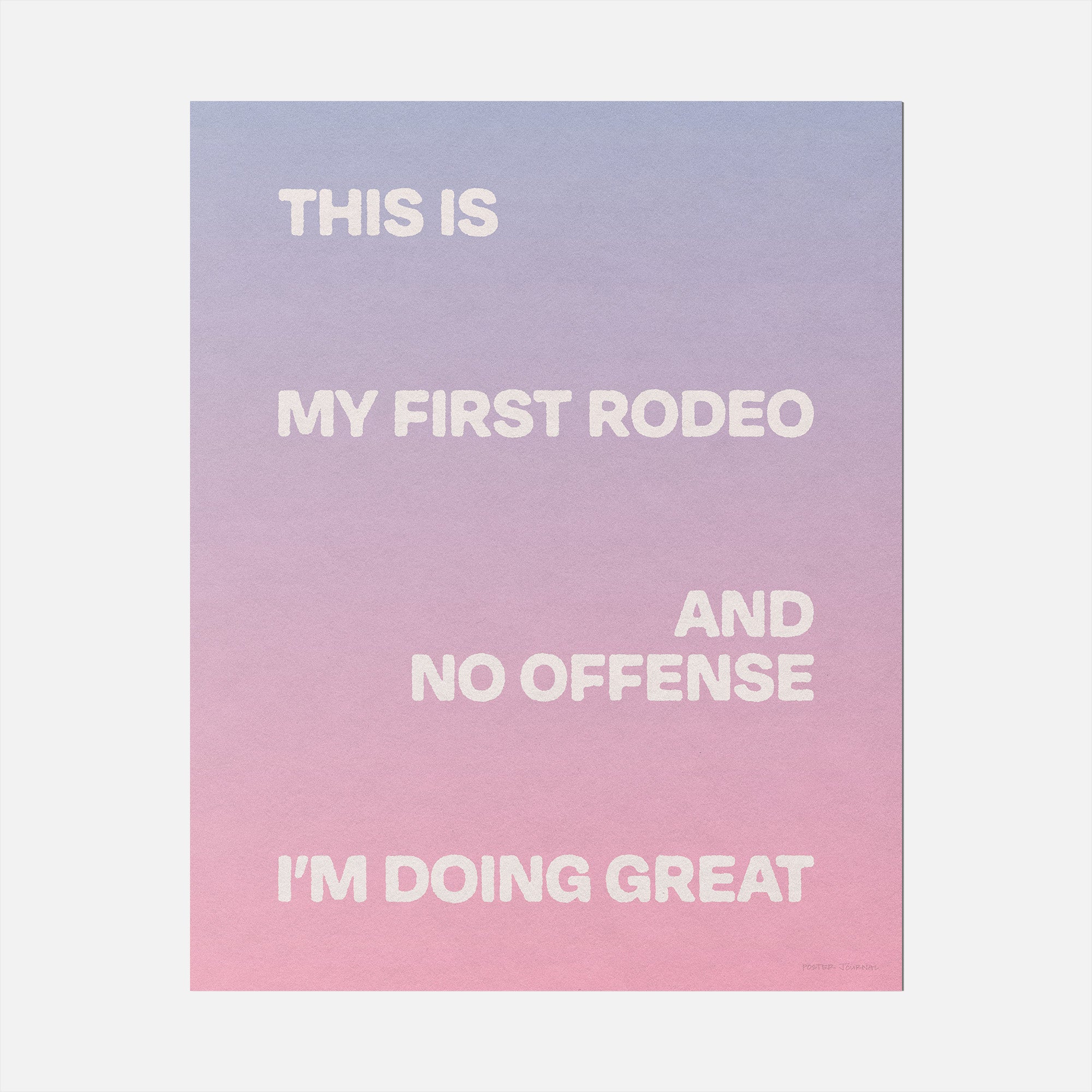 RODEO PRINT