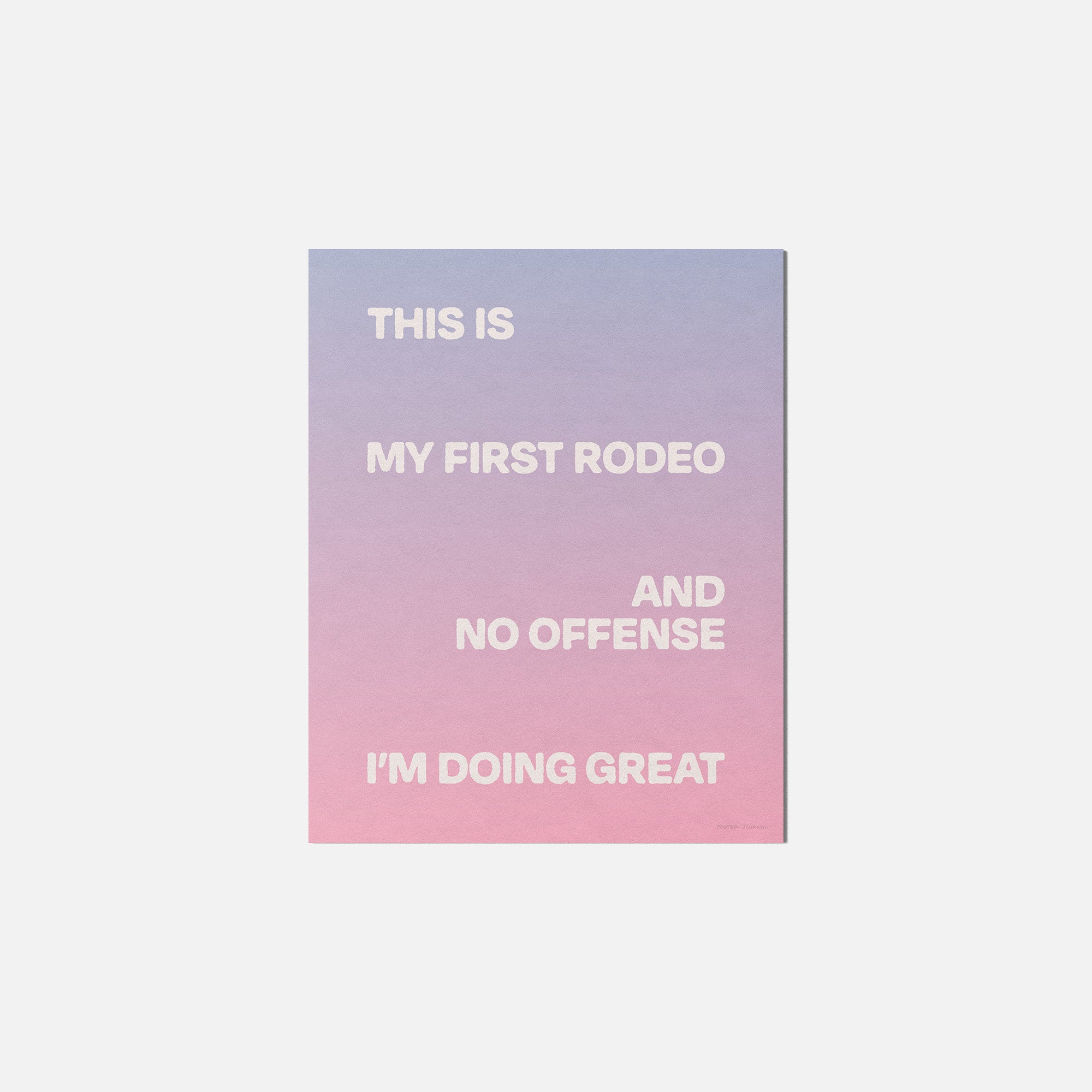 RODEO PRINT