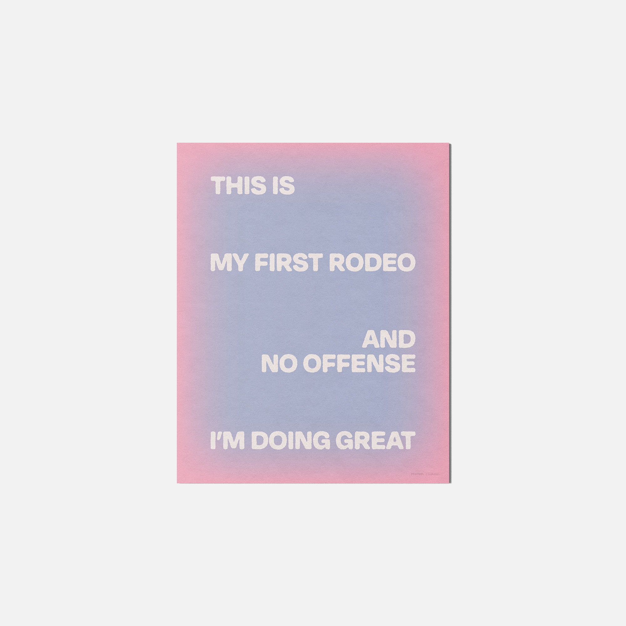 RODEO PRINT