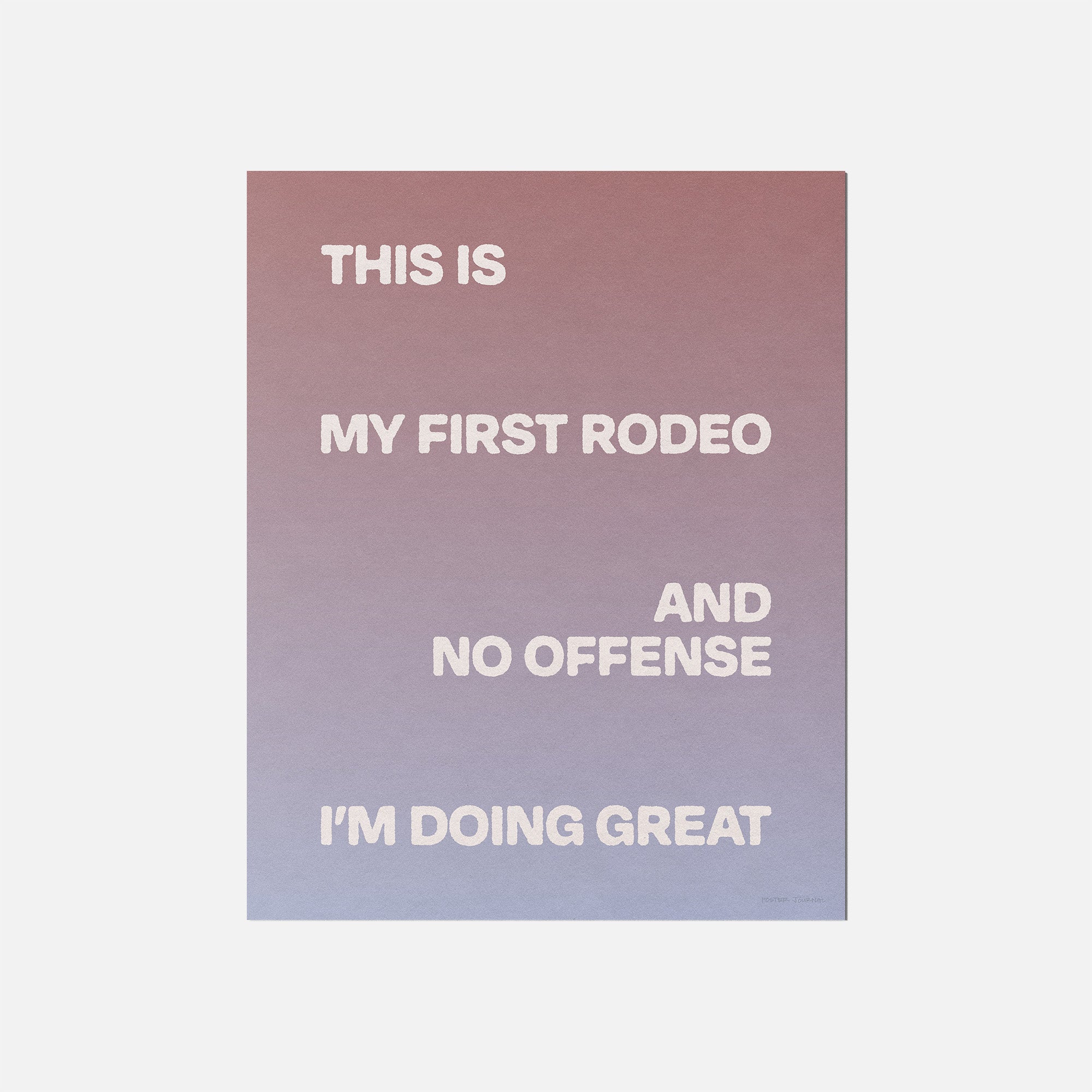 RODEO PRINT
