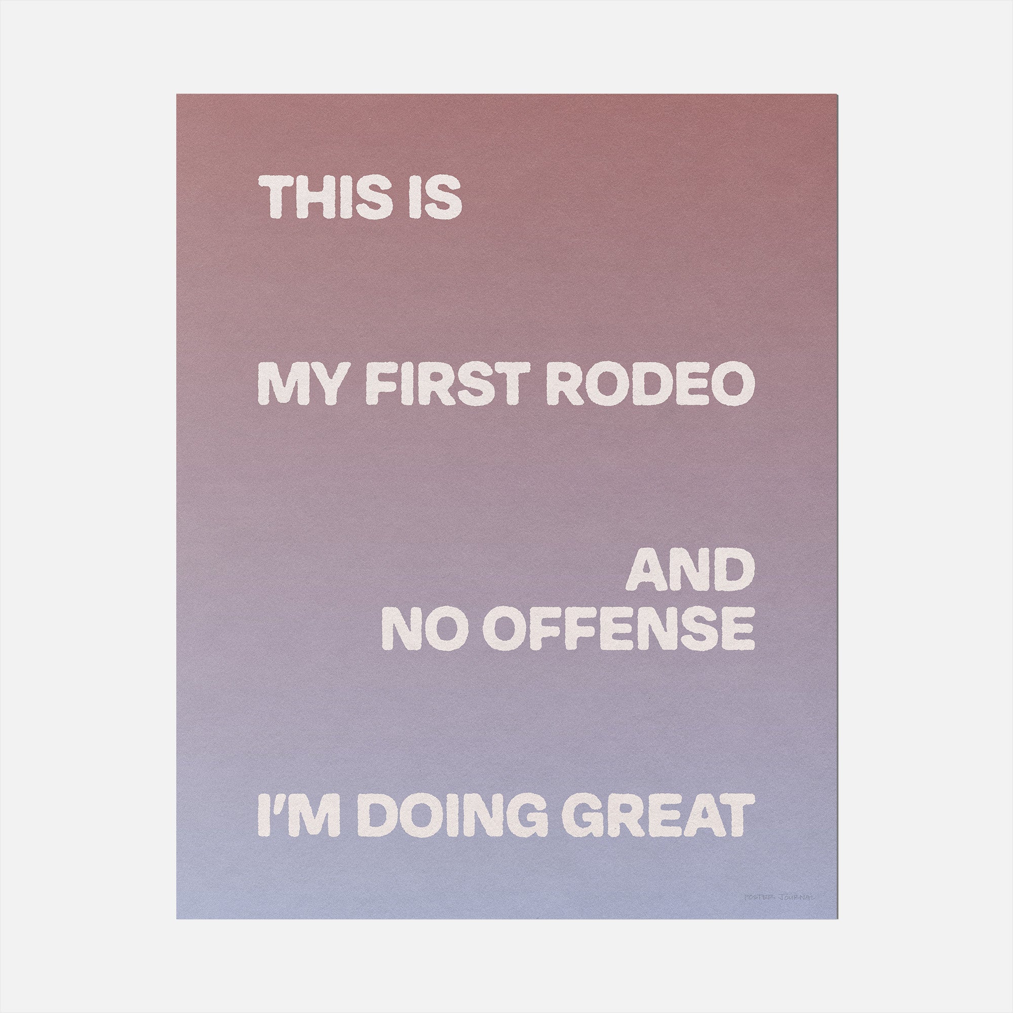RODEO PRINT