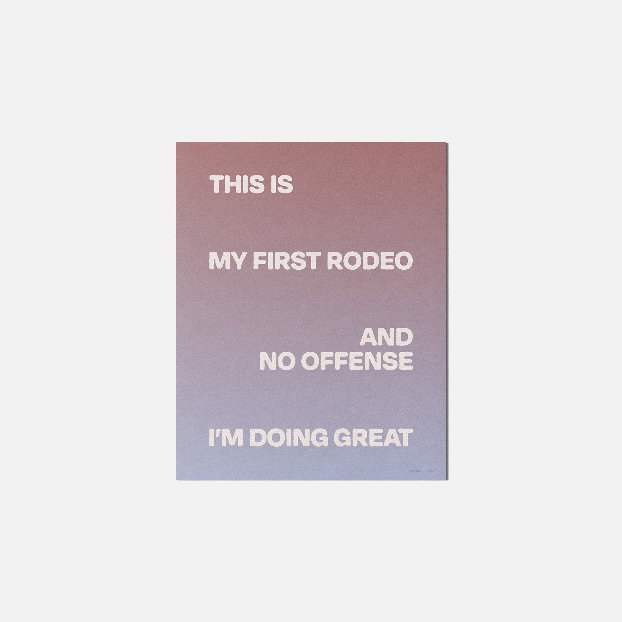 RODEO PRINT