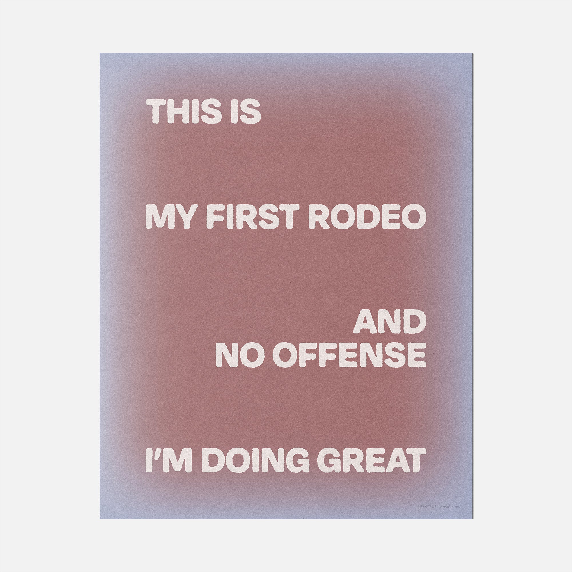 RODEO PRINT