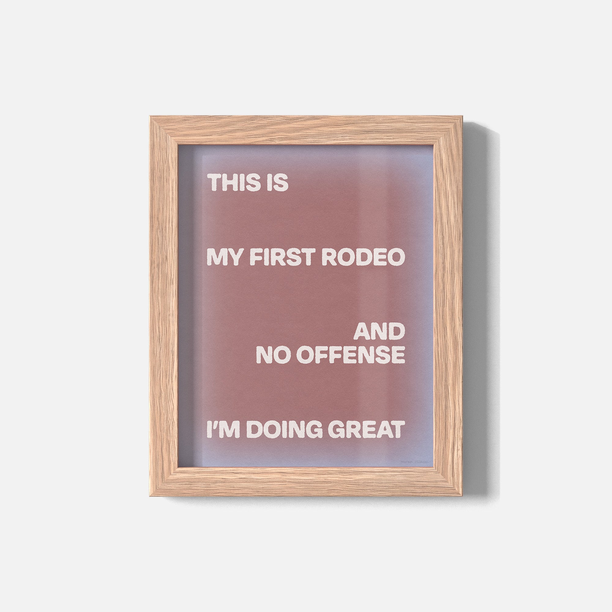 RODEO PRINT
