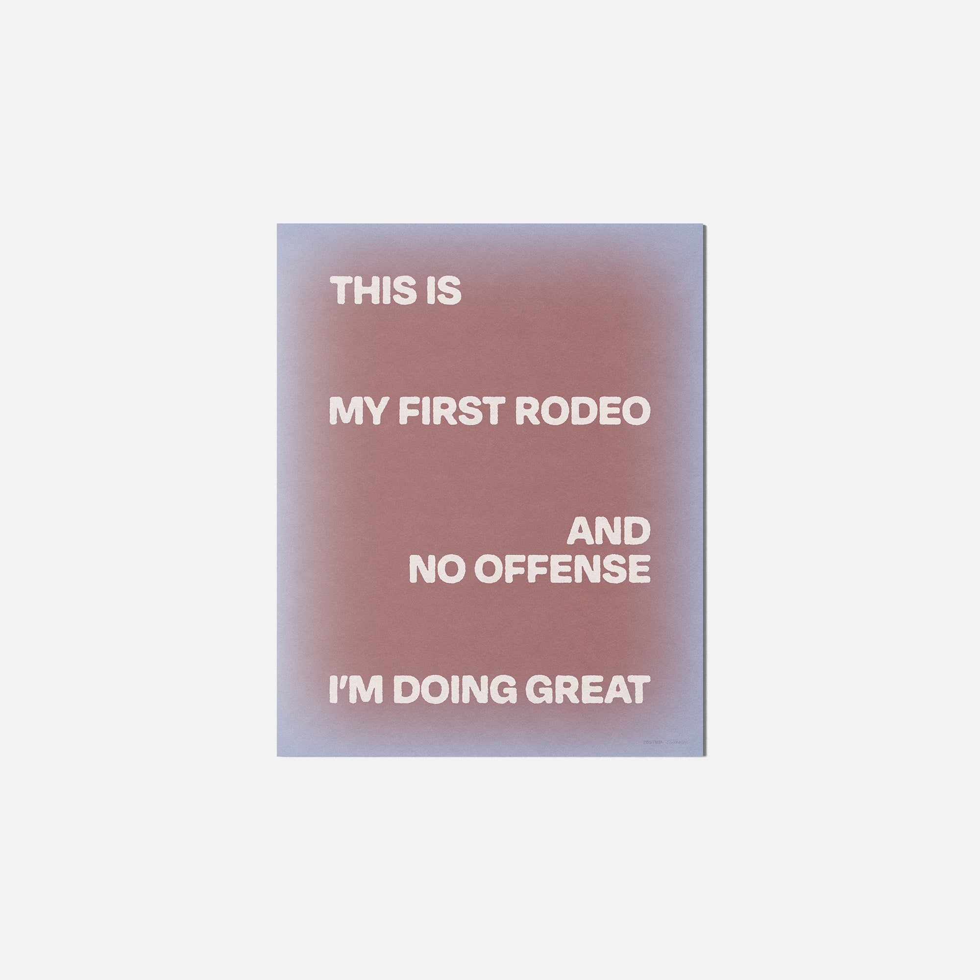RODEO PRINT