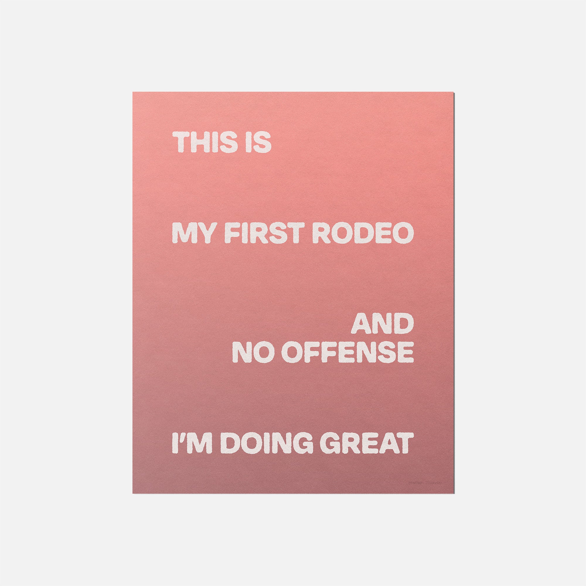 RODEO PRINT