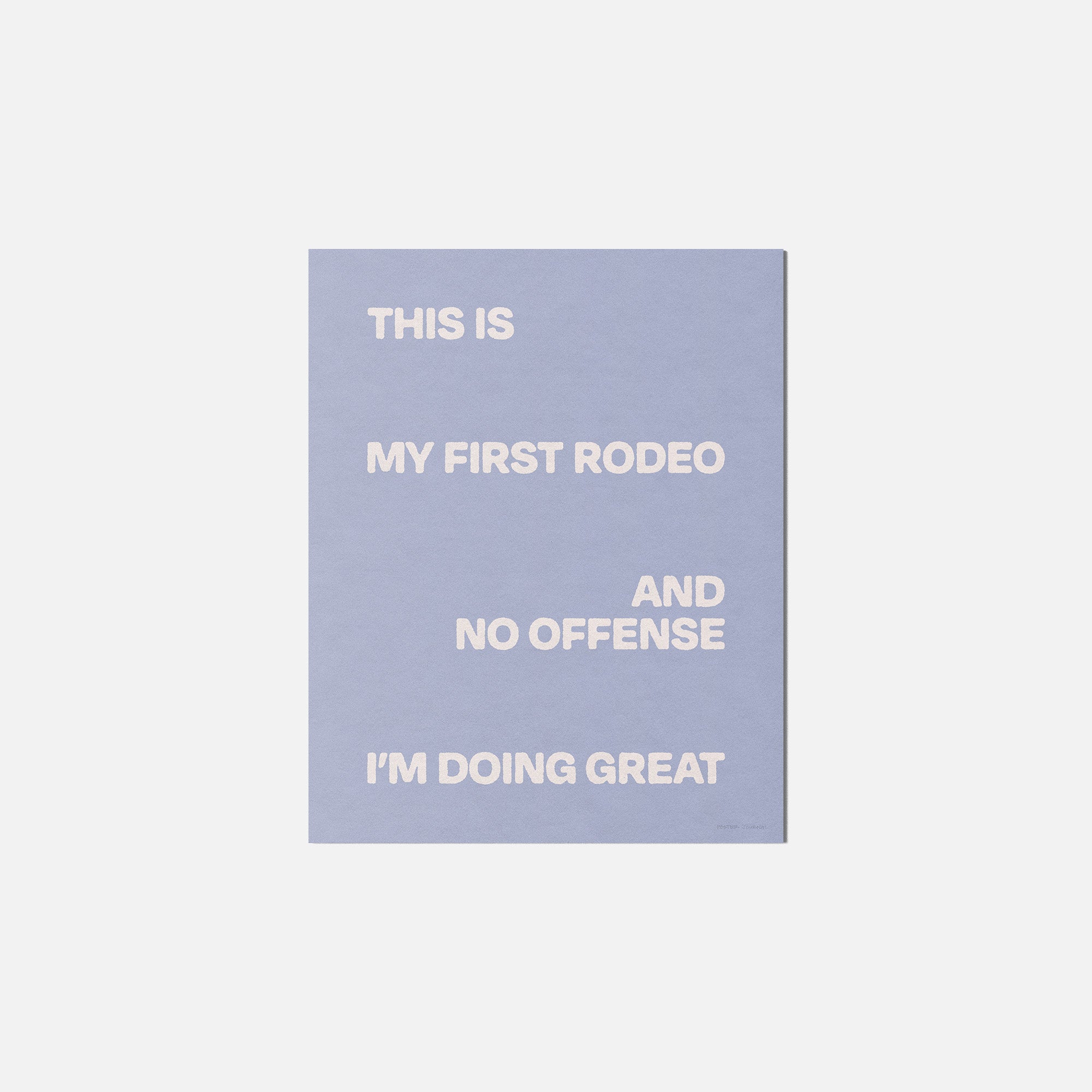 RODEO PRINT