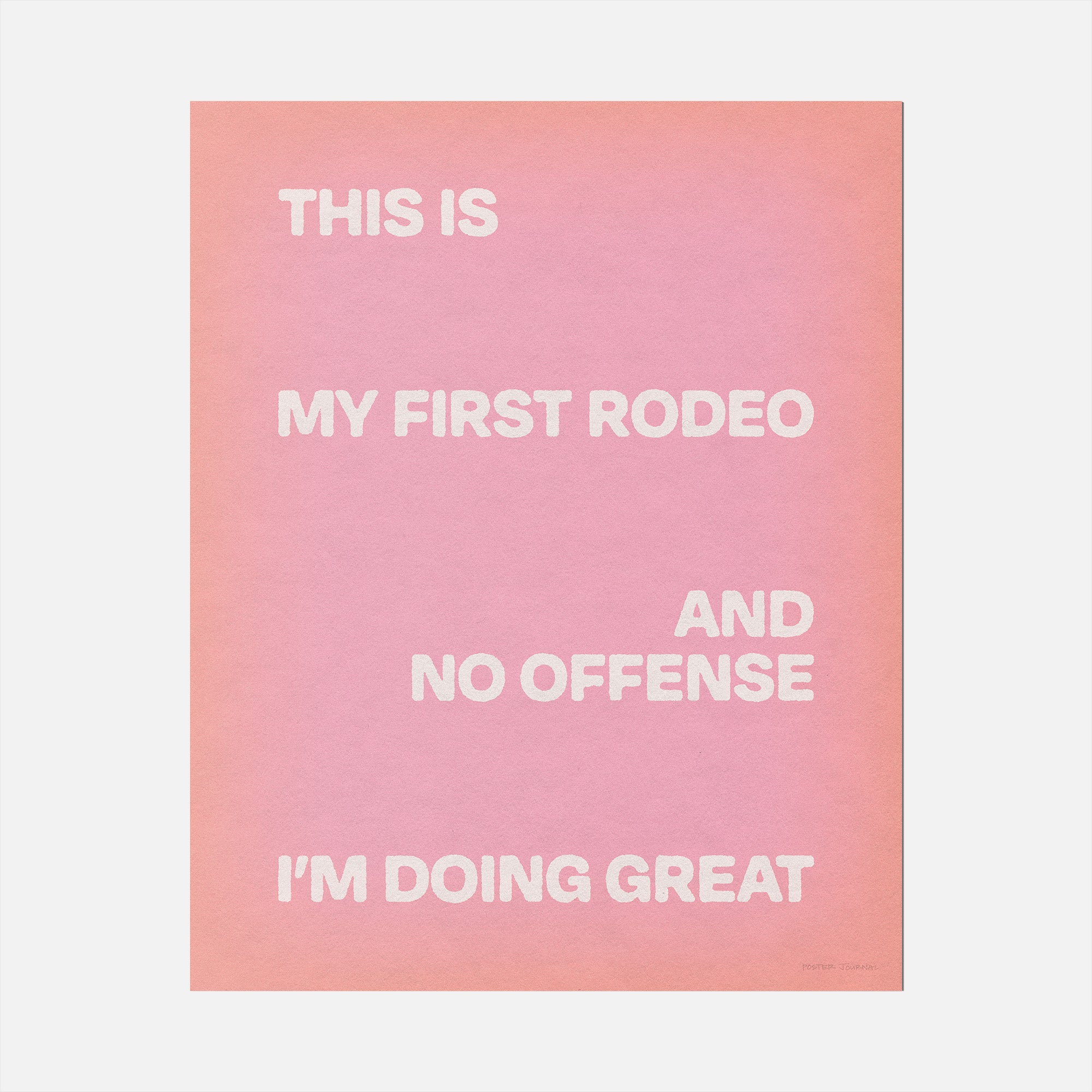 RODEO PRINT