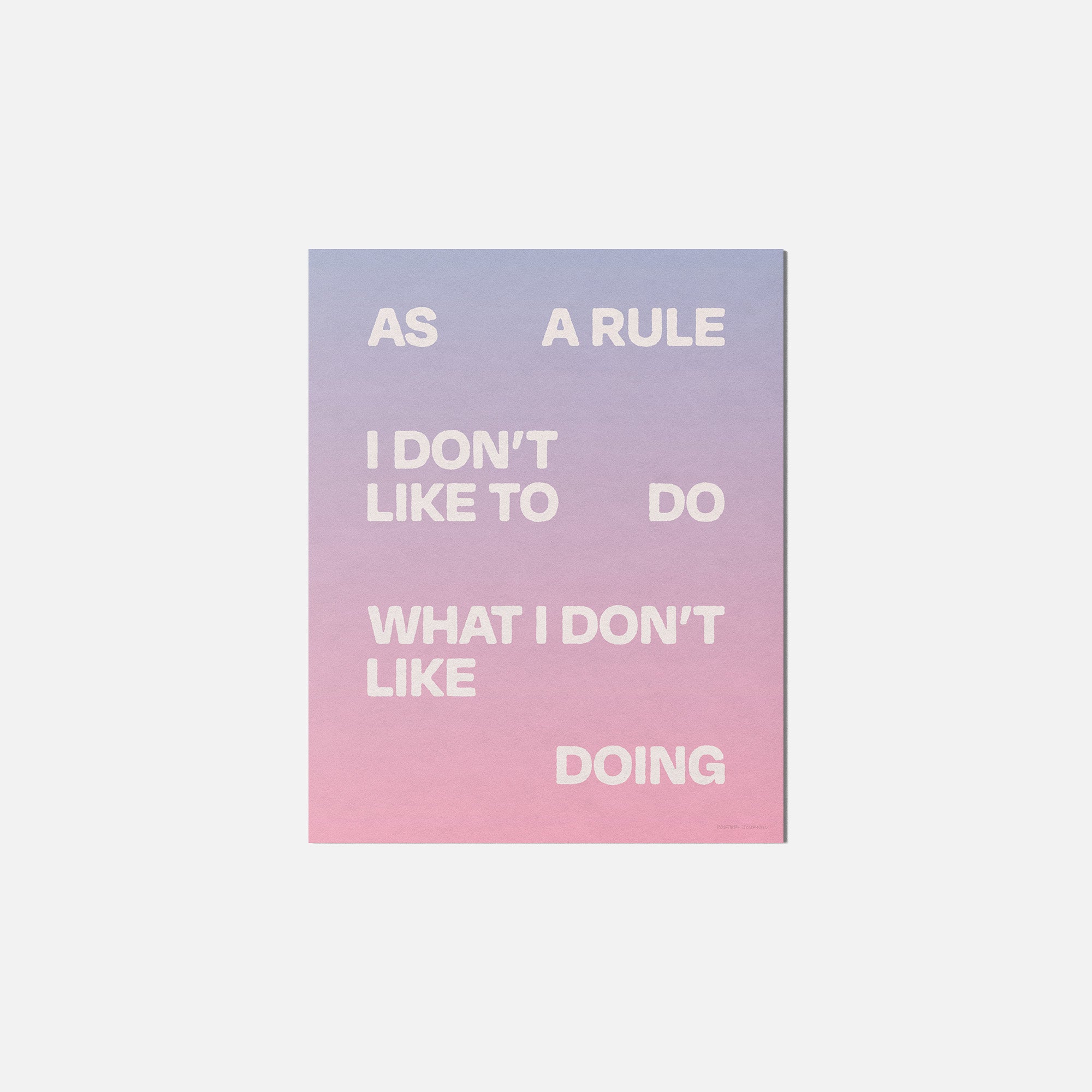 RULE PRINT
