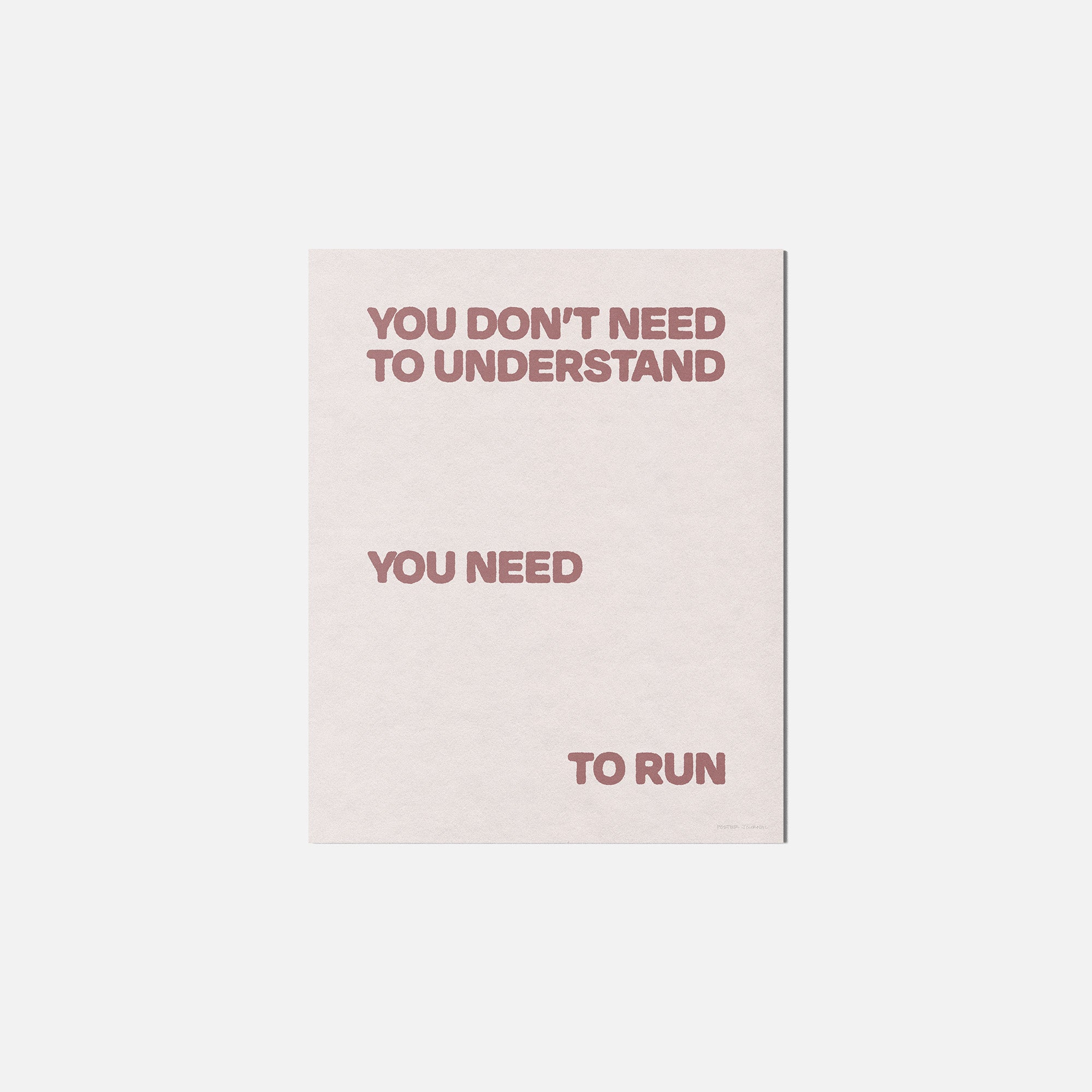 RUN PRINT