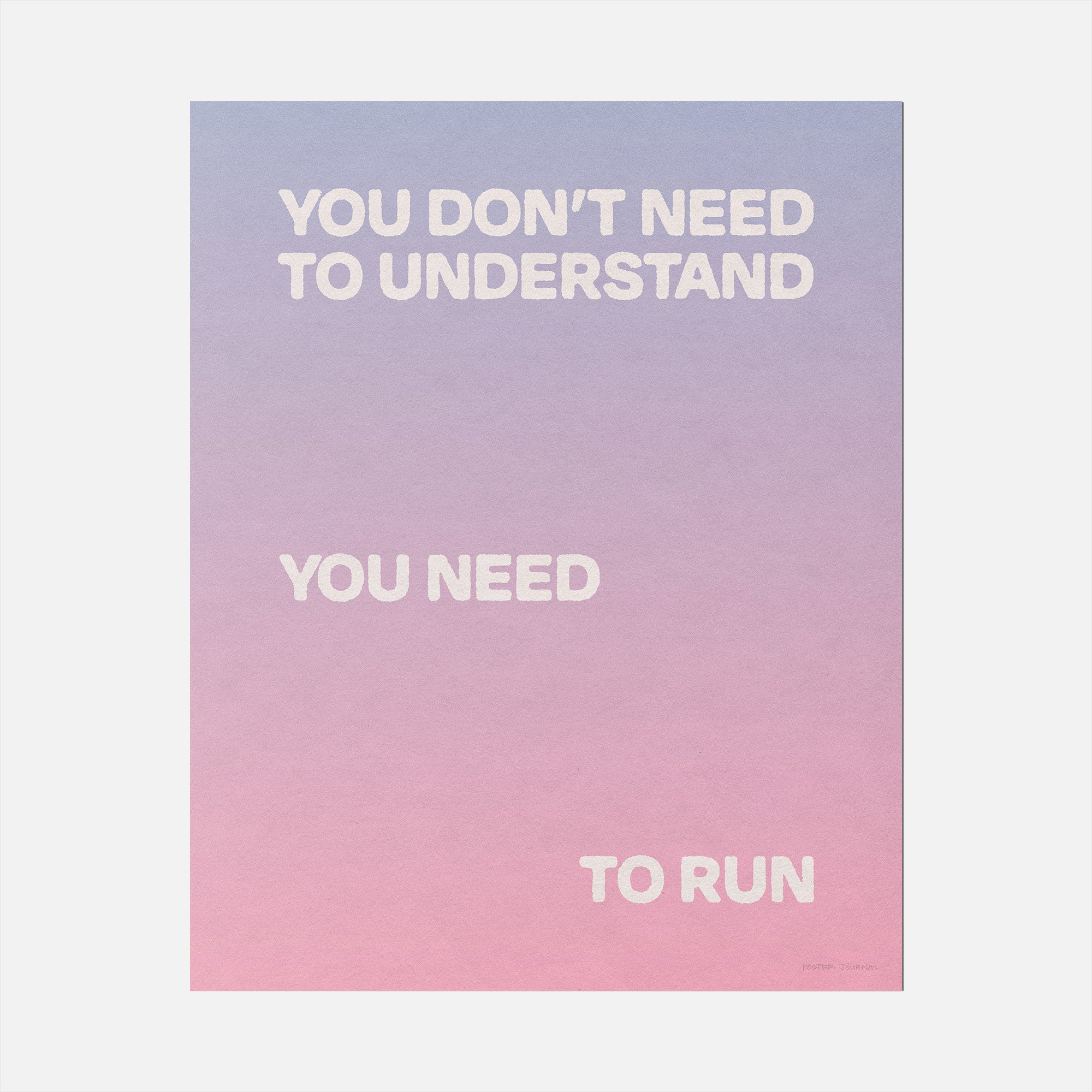 RUN PRINT