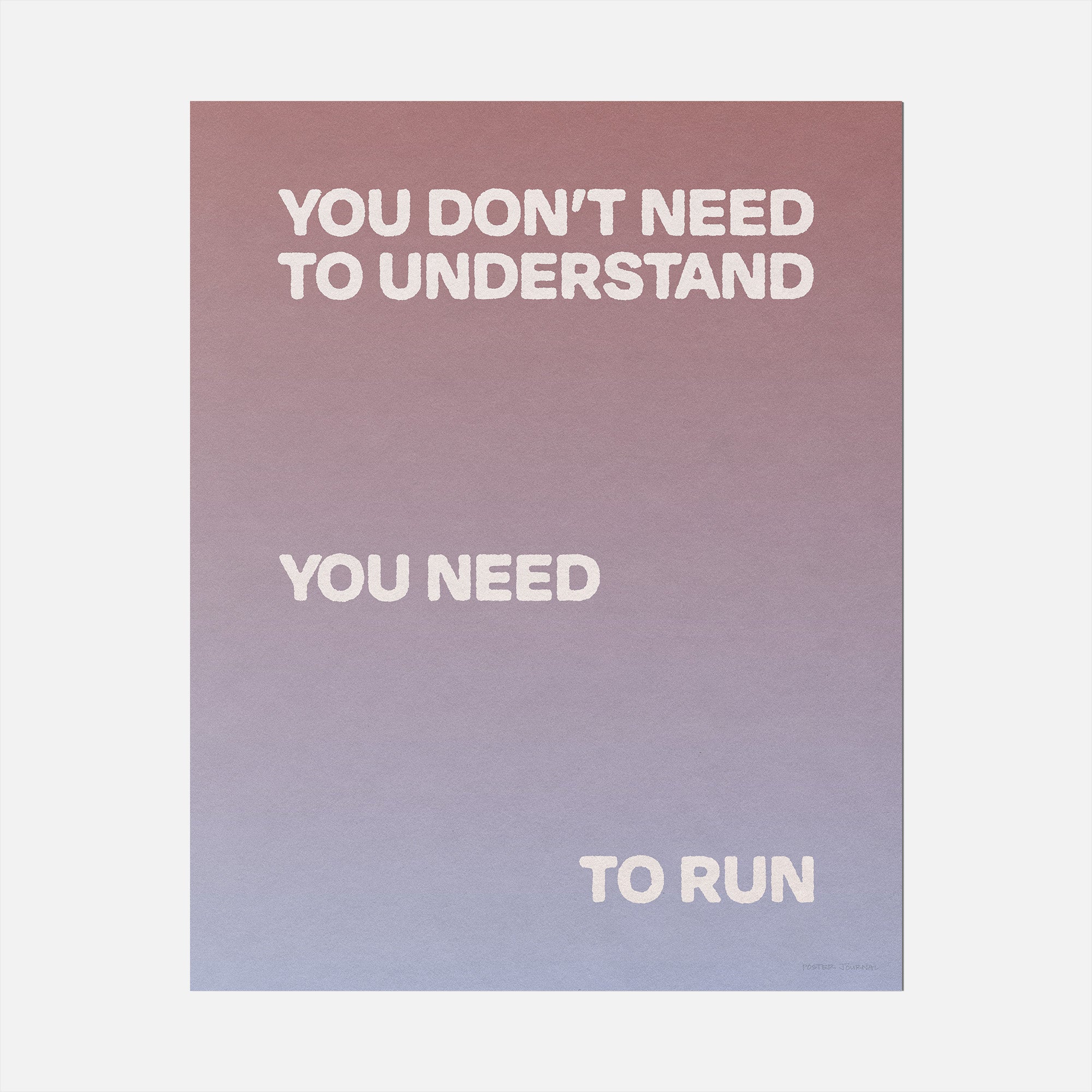 RUN PRINT