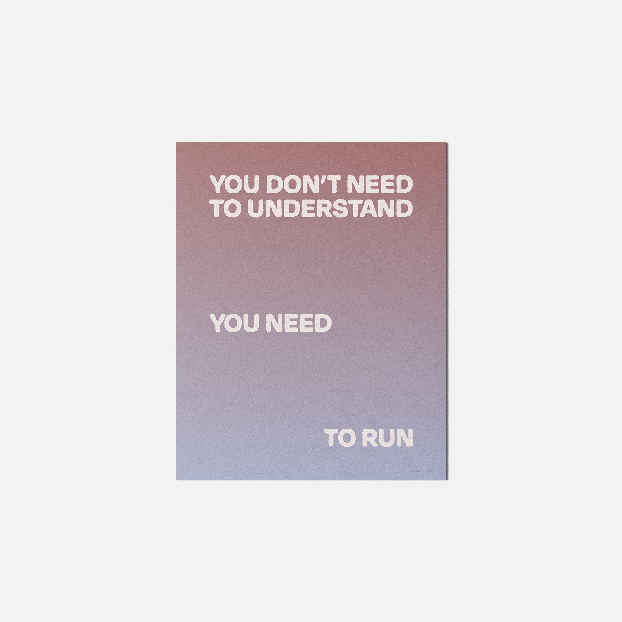 RUN PRINT