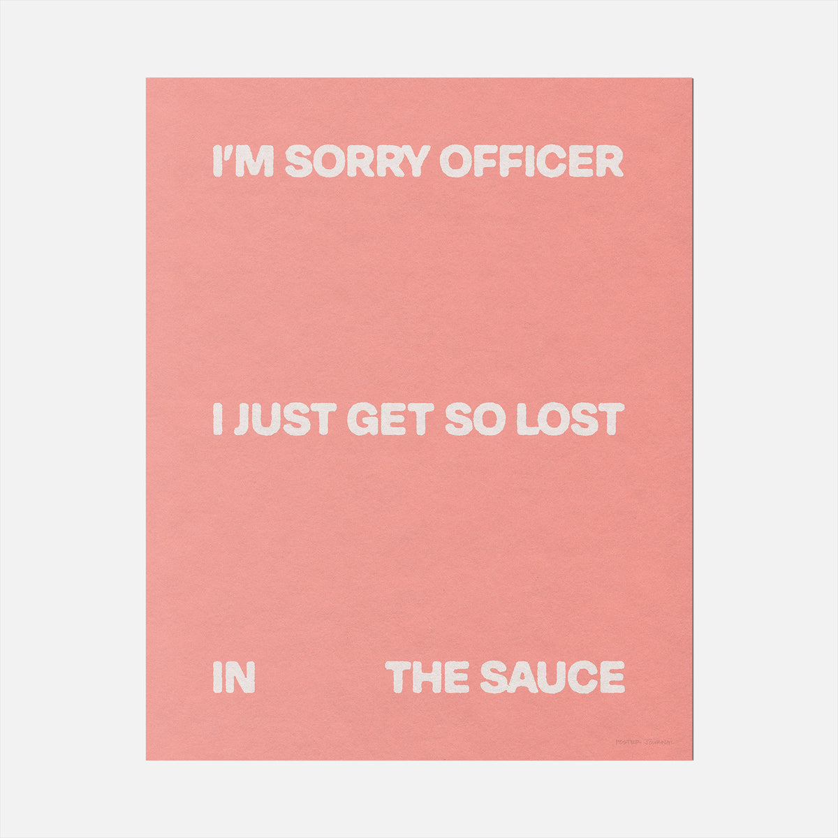 SAUCE PRINT