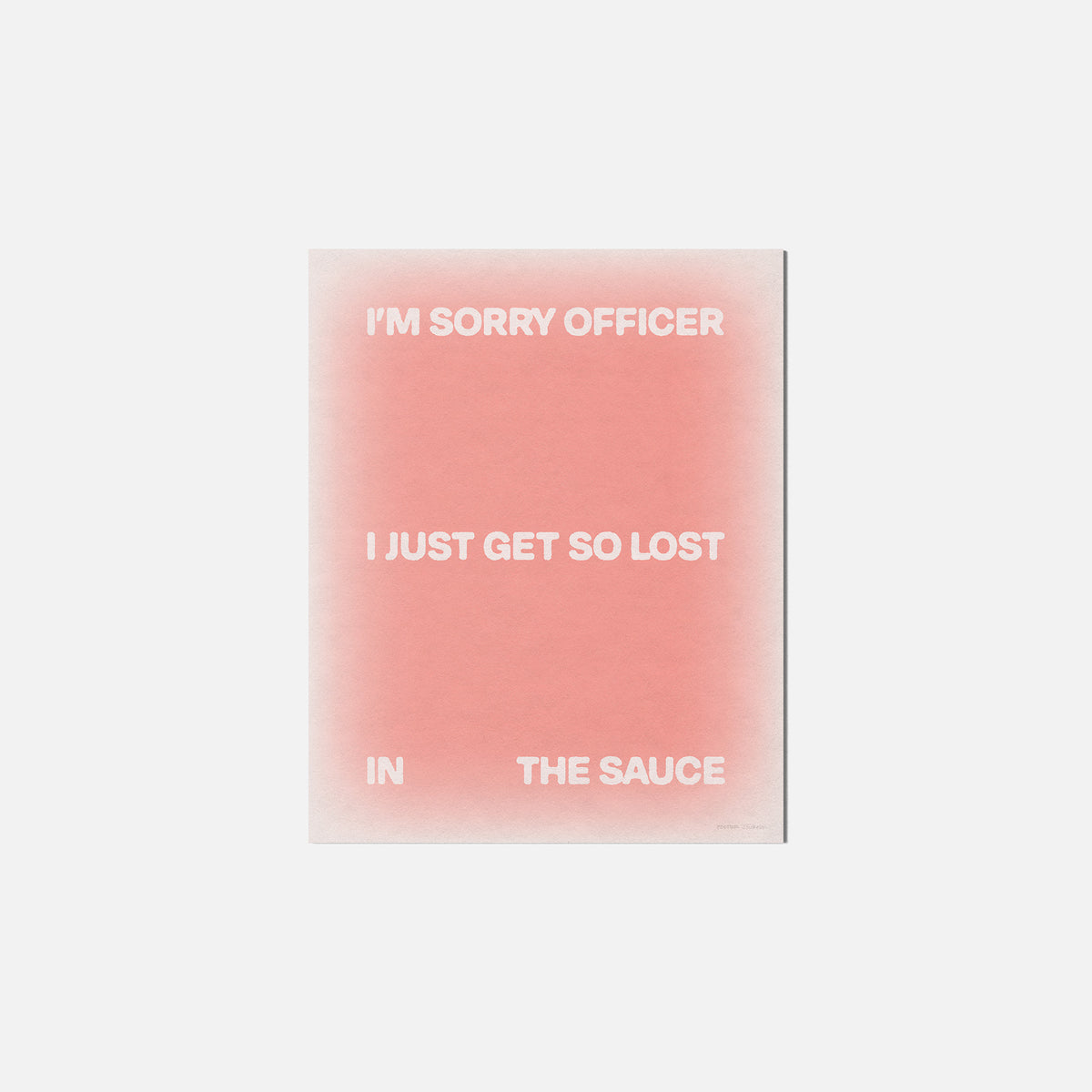 SAUCE PRINT