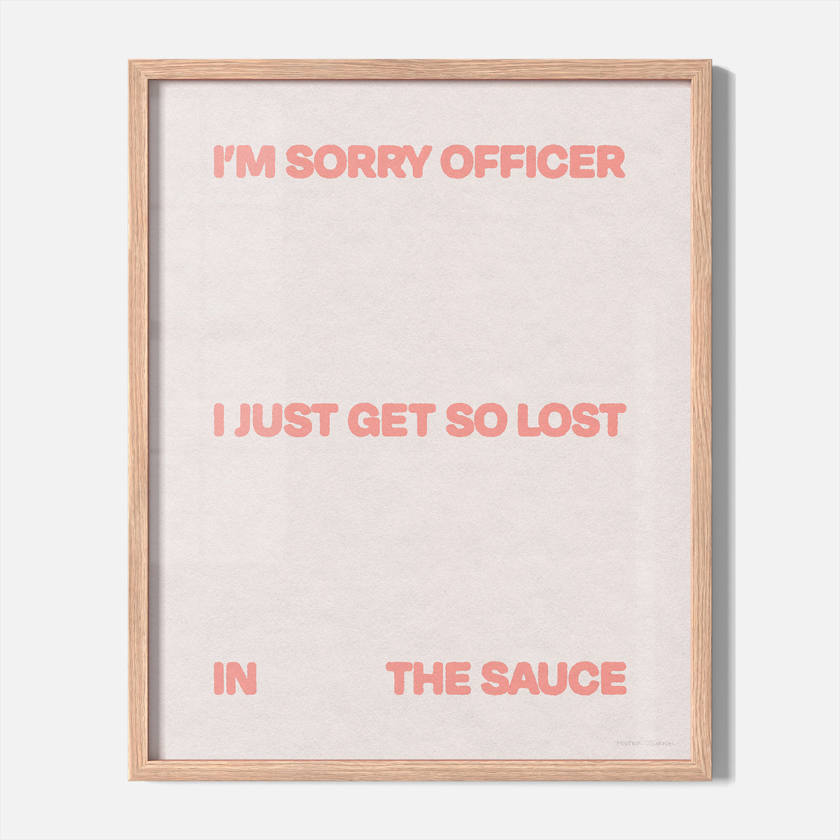SAUCE PRINT