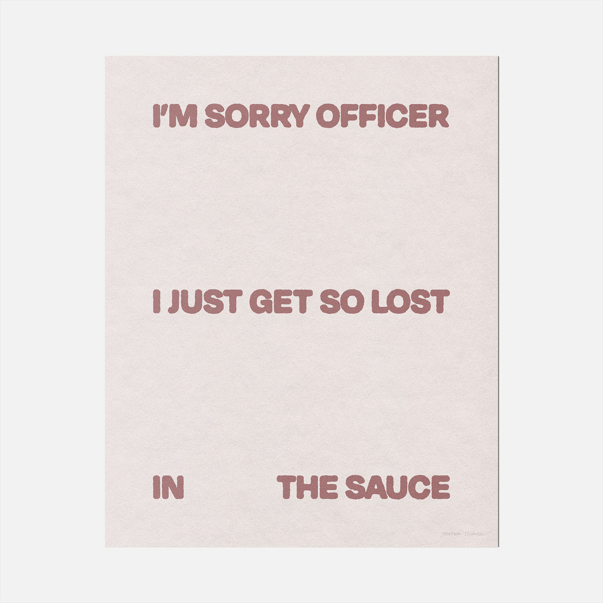 SAUCE PRINT