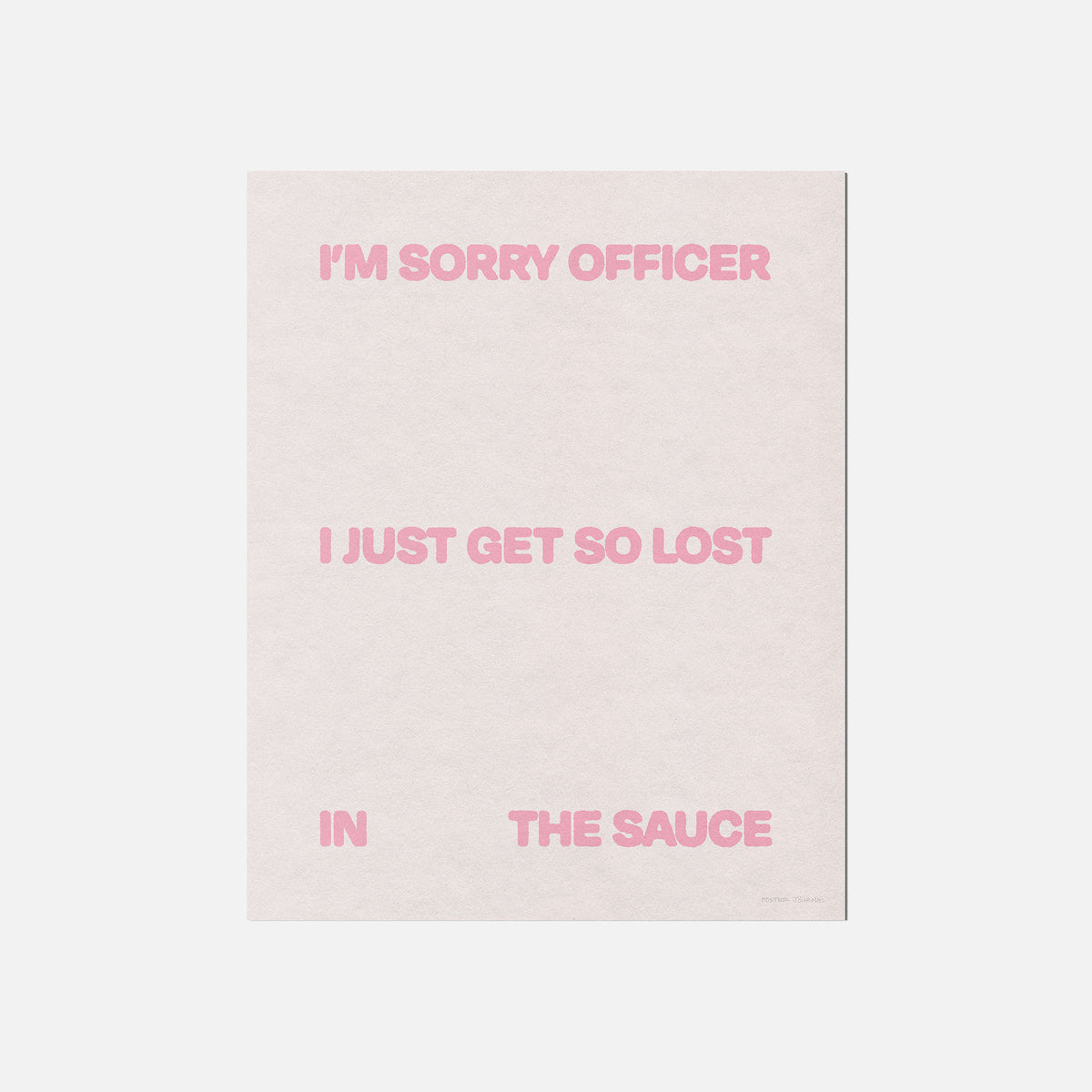 SAUCE PRINT