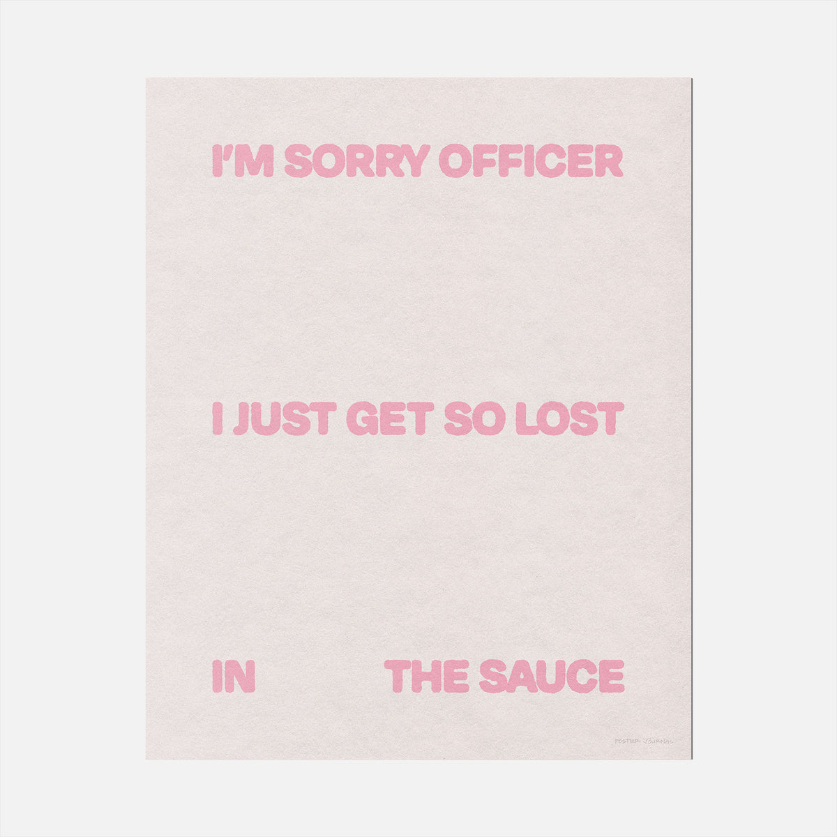 SAUCE PRINT