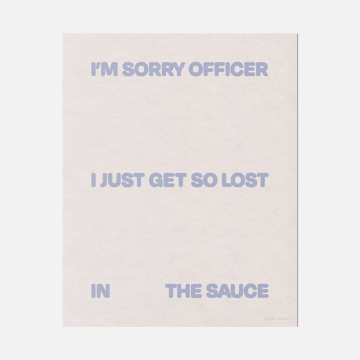 SAUCE PRINT