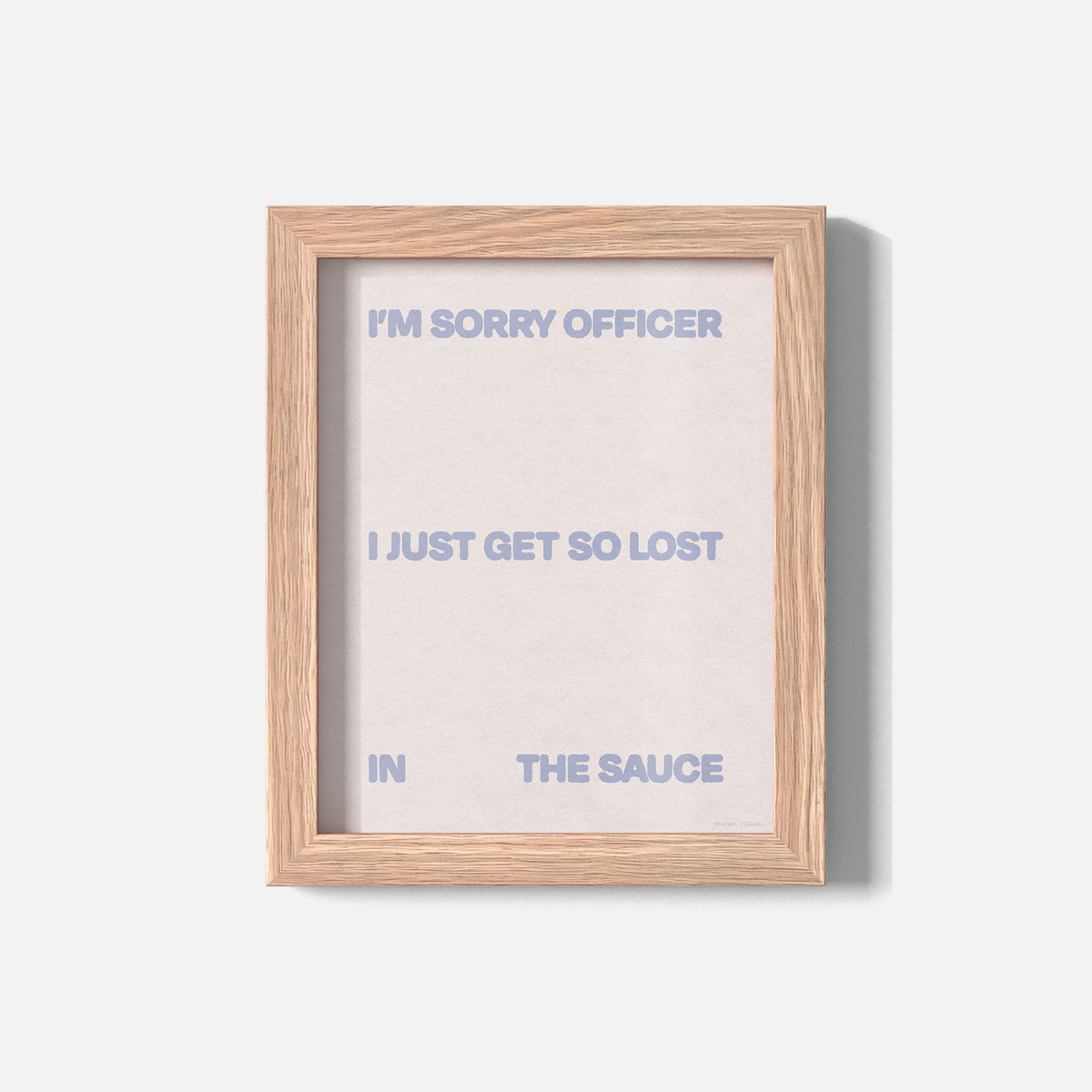 SAUCE PRINT