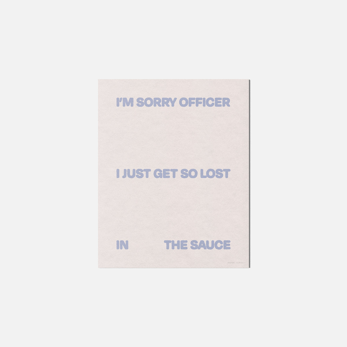 SAUCE PRINT